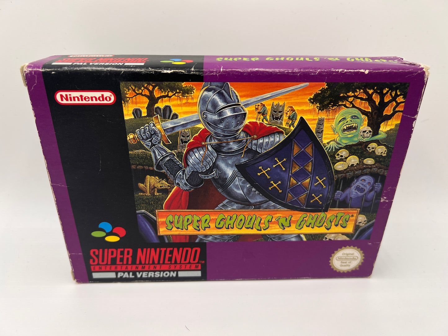 Super Ghouls n Ghosts Super Nintendo