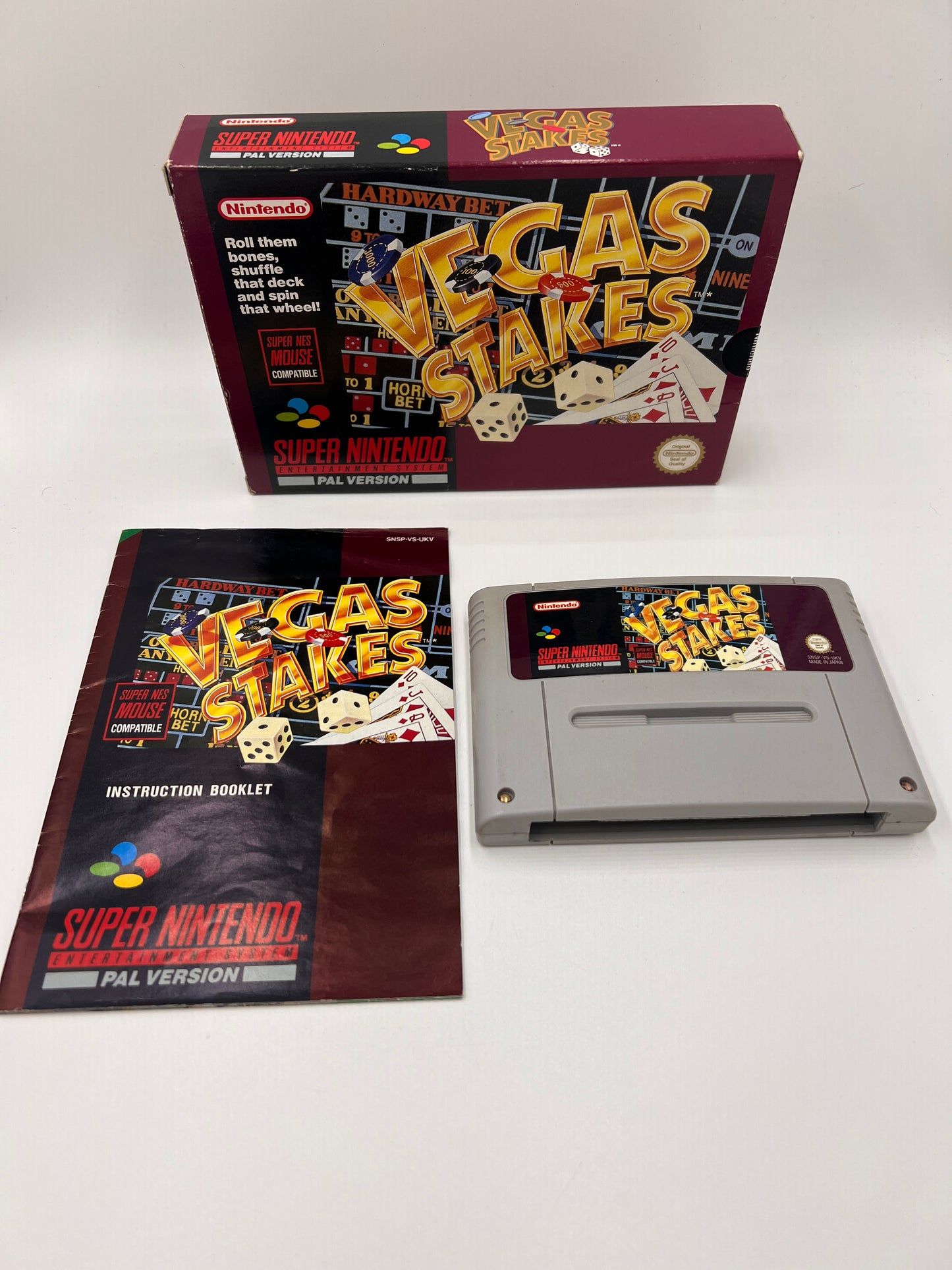 Vegas Stakes Super Nintendo