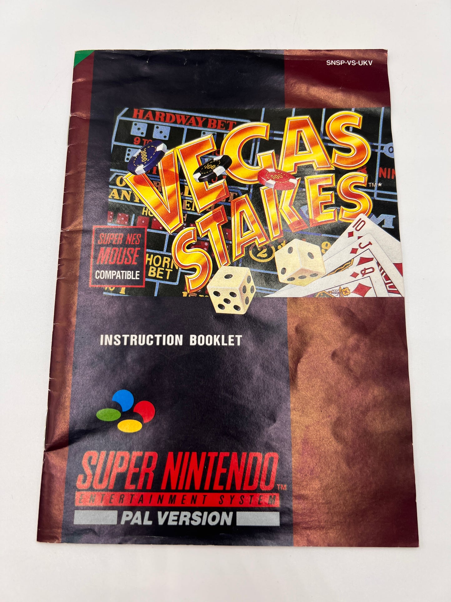 Vegas Stakes Super Nintendo