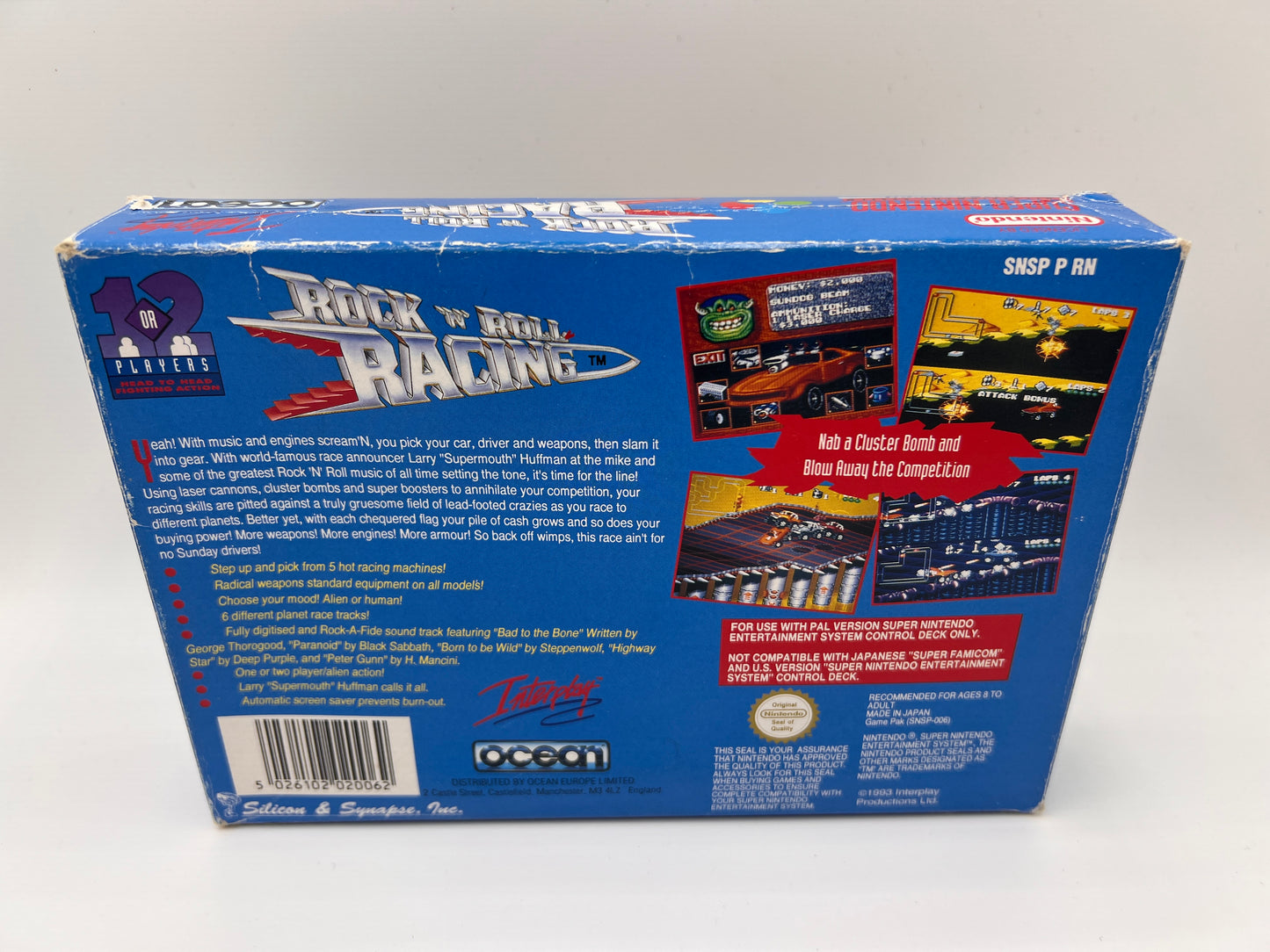 Rock And Roll Racing Super Nintendo