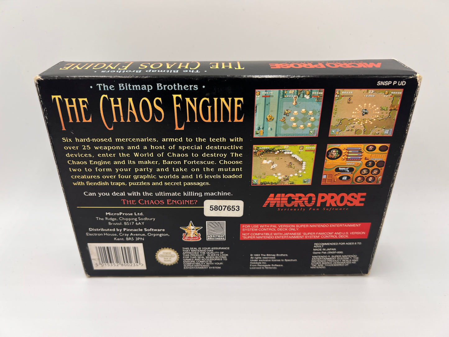 The Chaos Engine Super Nintendo