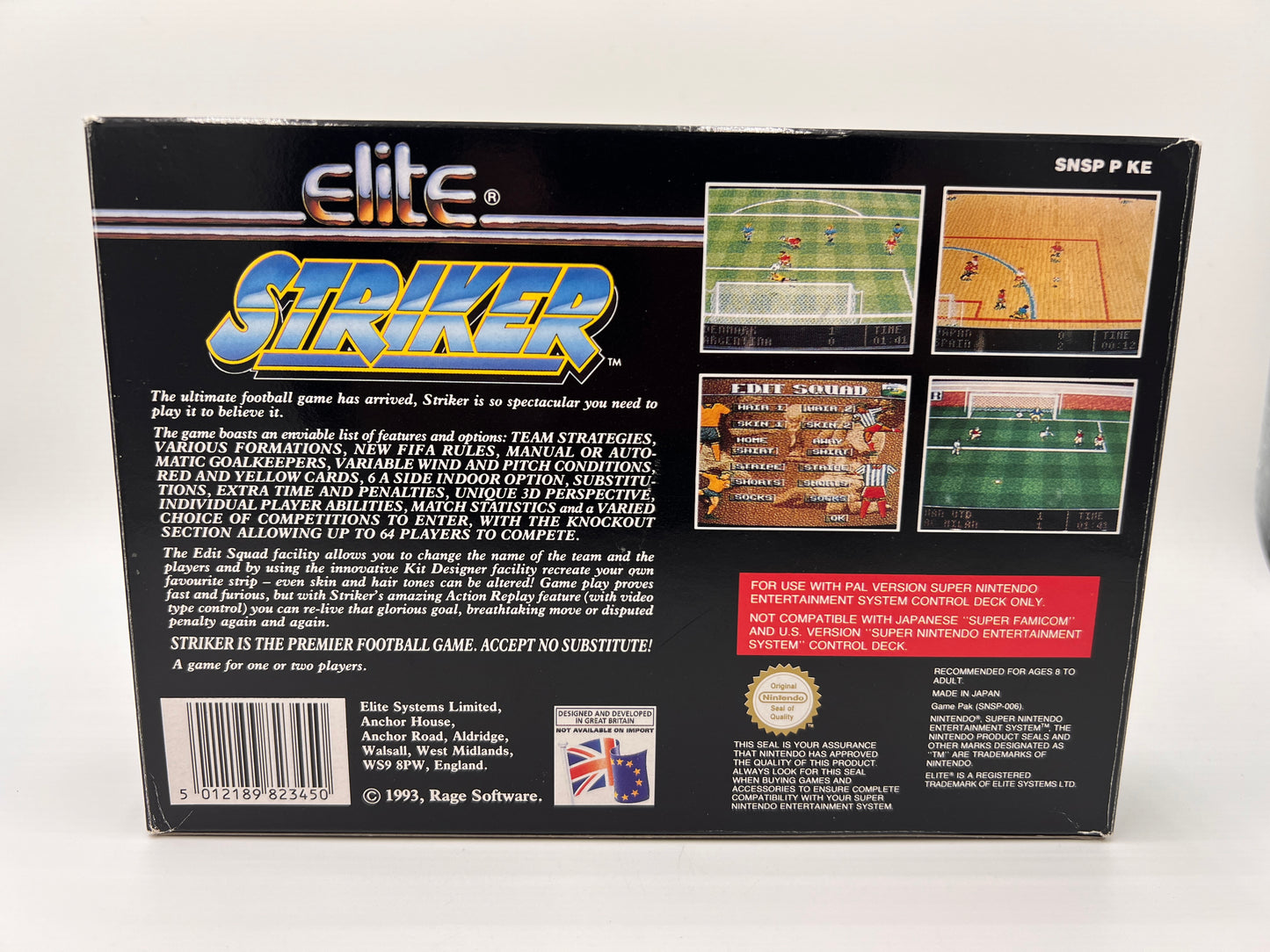 Striker Super Nintendo