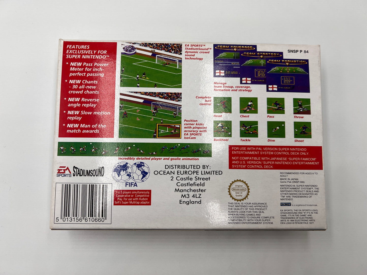 Fifa international Soccer Super Nintendo