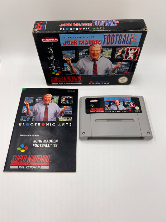 Football 93 Super Nintendo