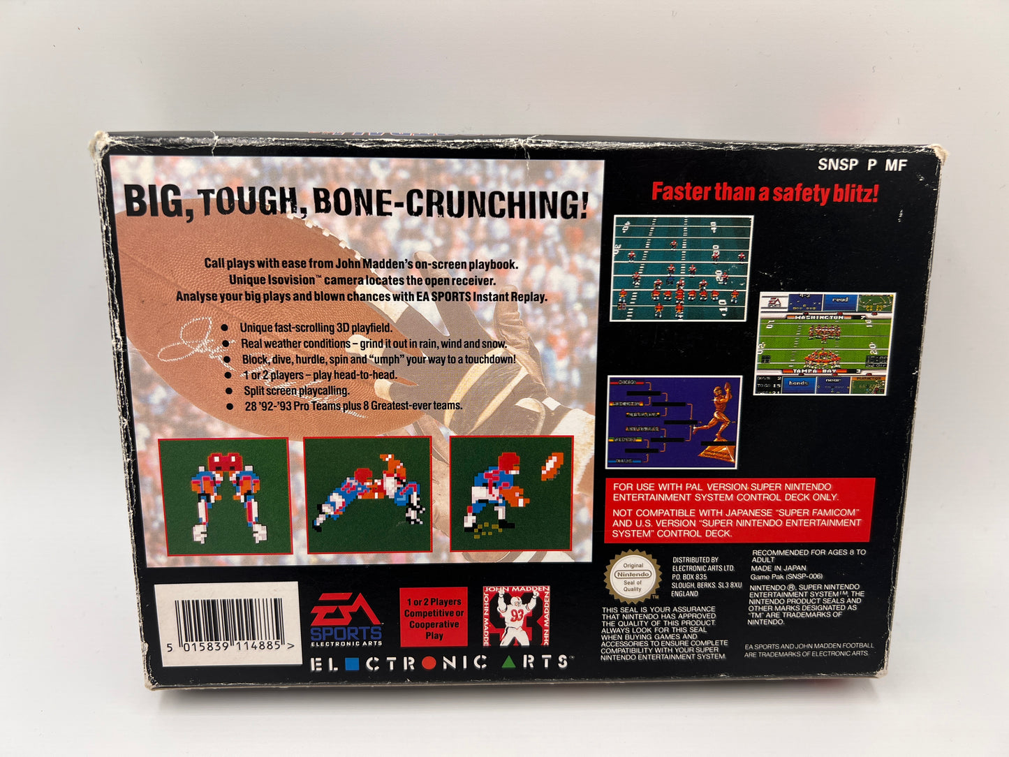 Football 93 Super Nintendo