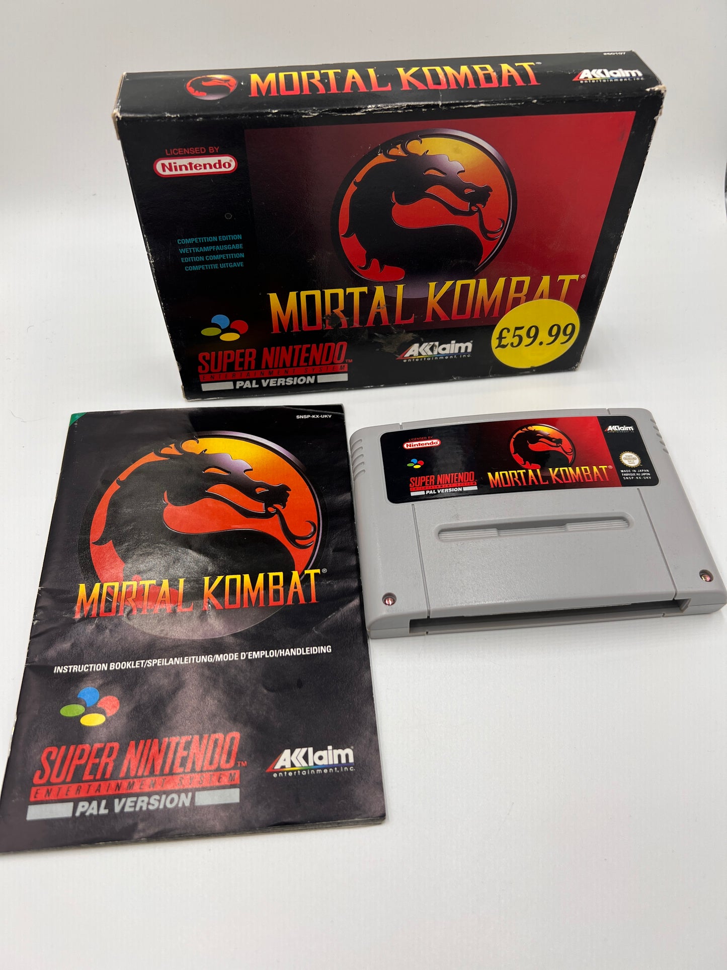Mortal Kombat Super Nintendo