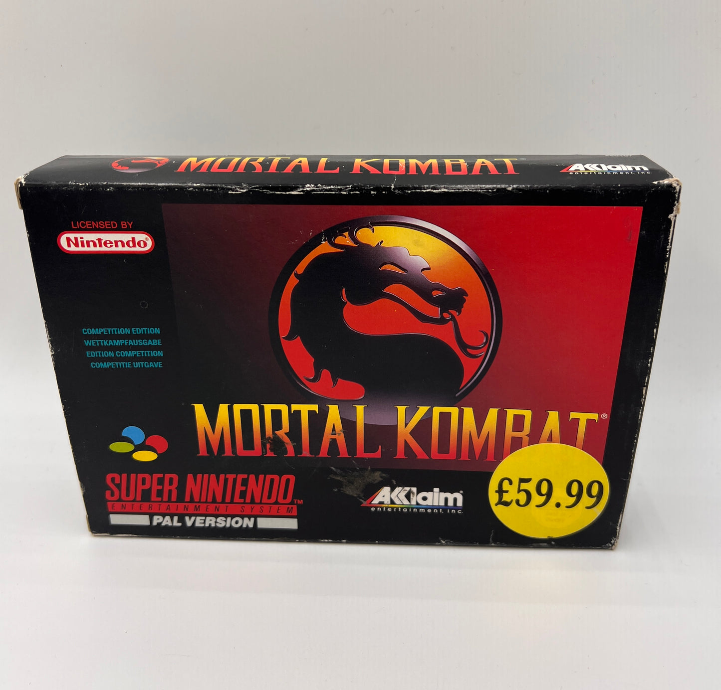 Mortal Kombat Super Nintendo
