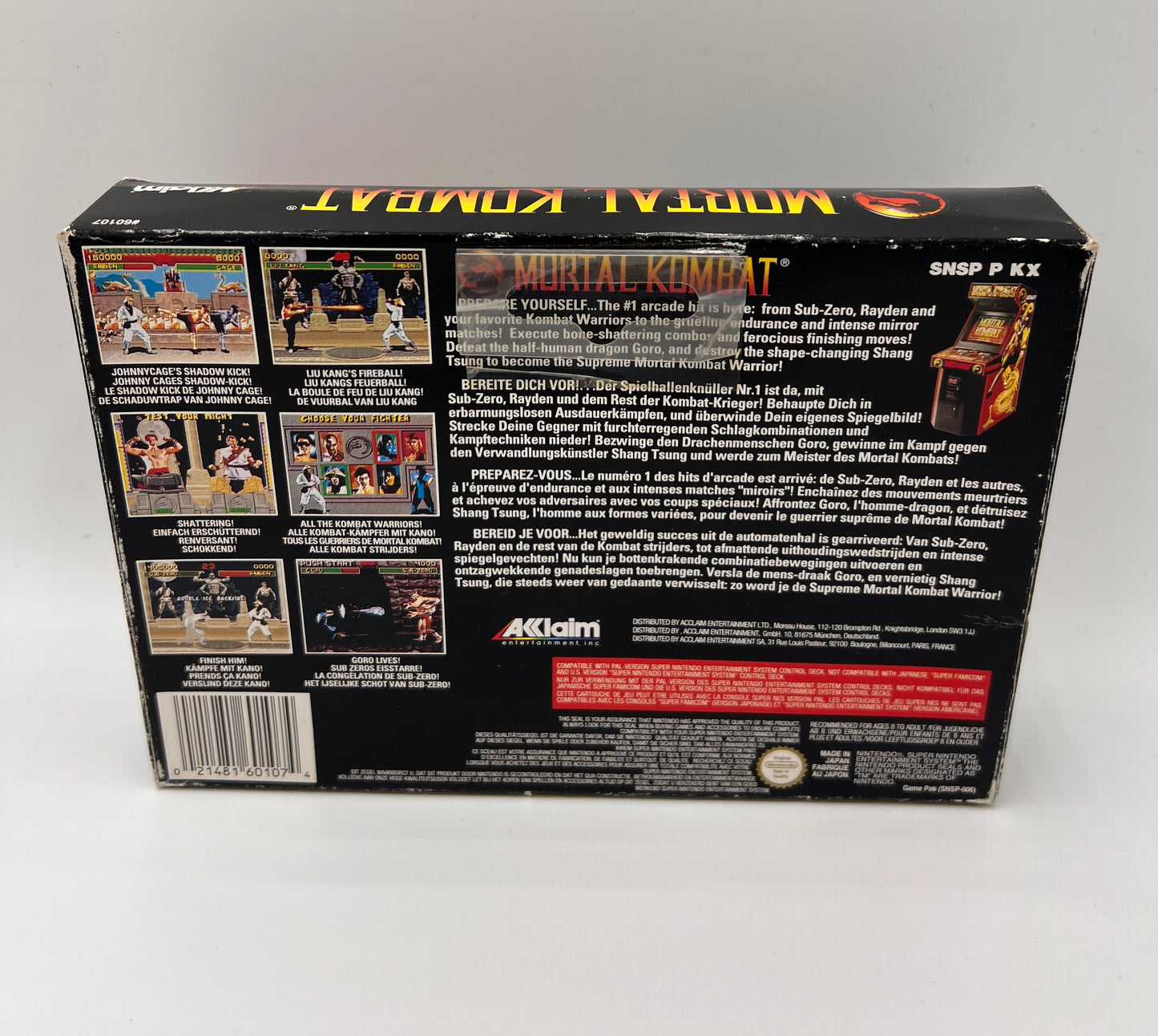 Mortal Kombat Super Nintendo