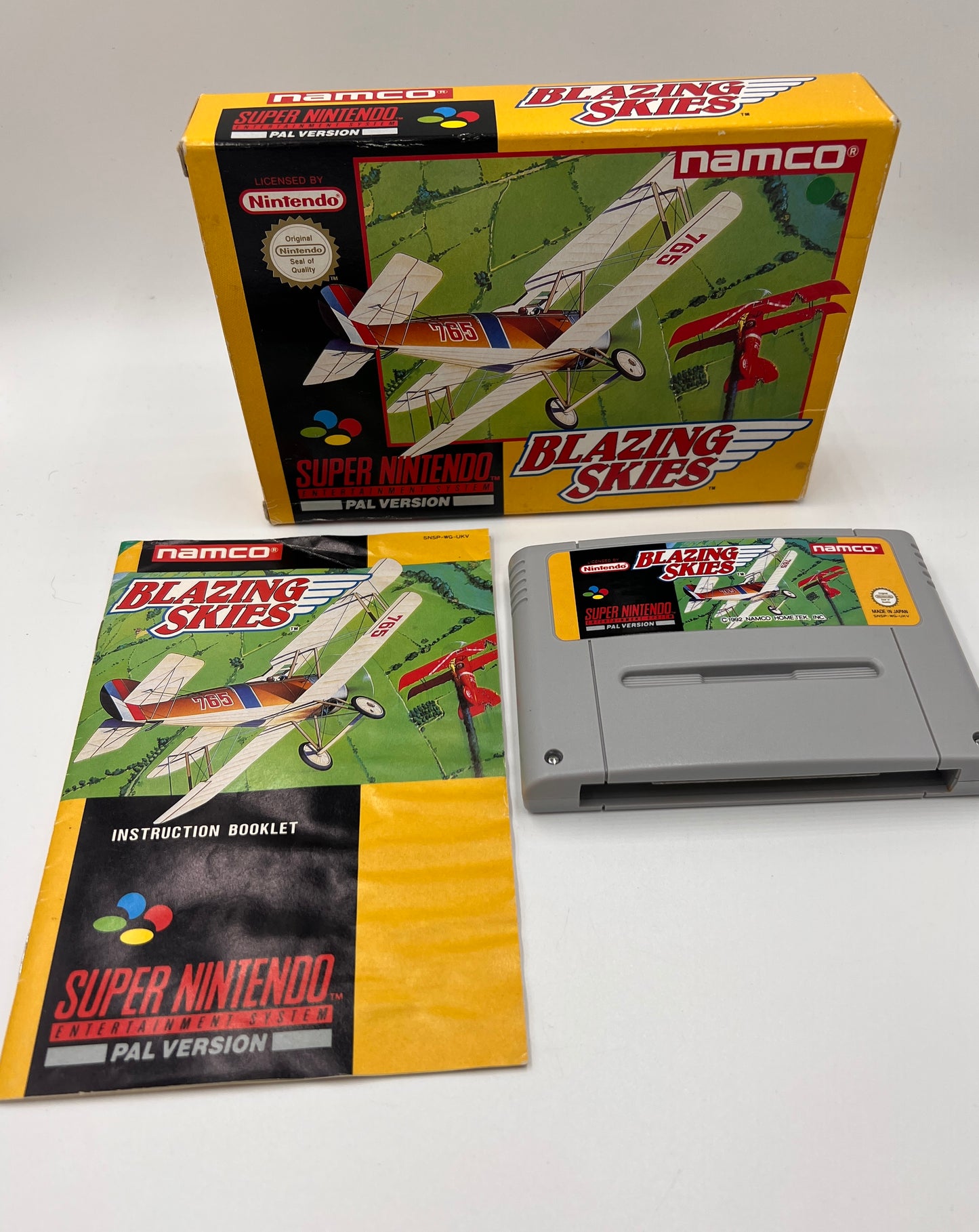 Blazing Skies Super Nintendo