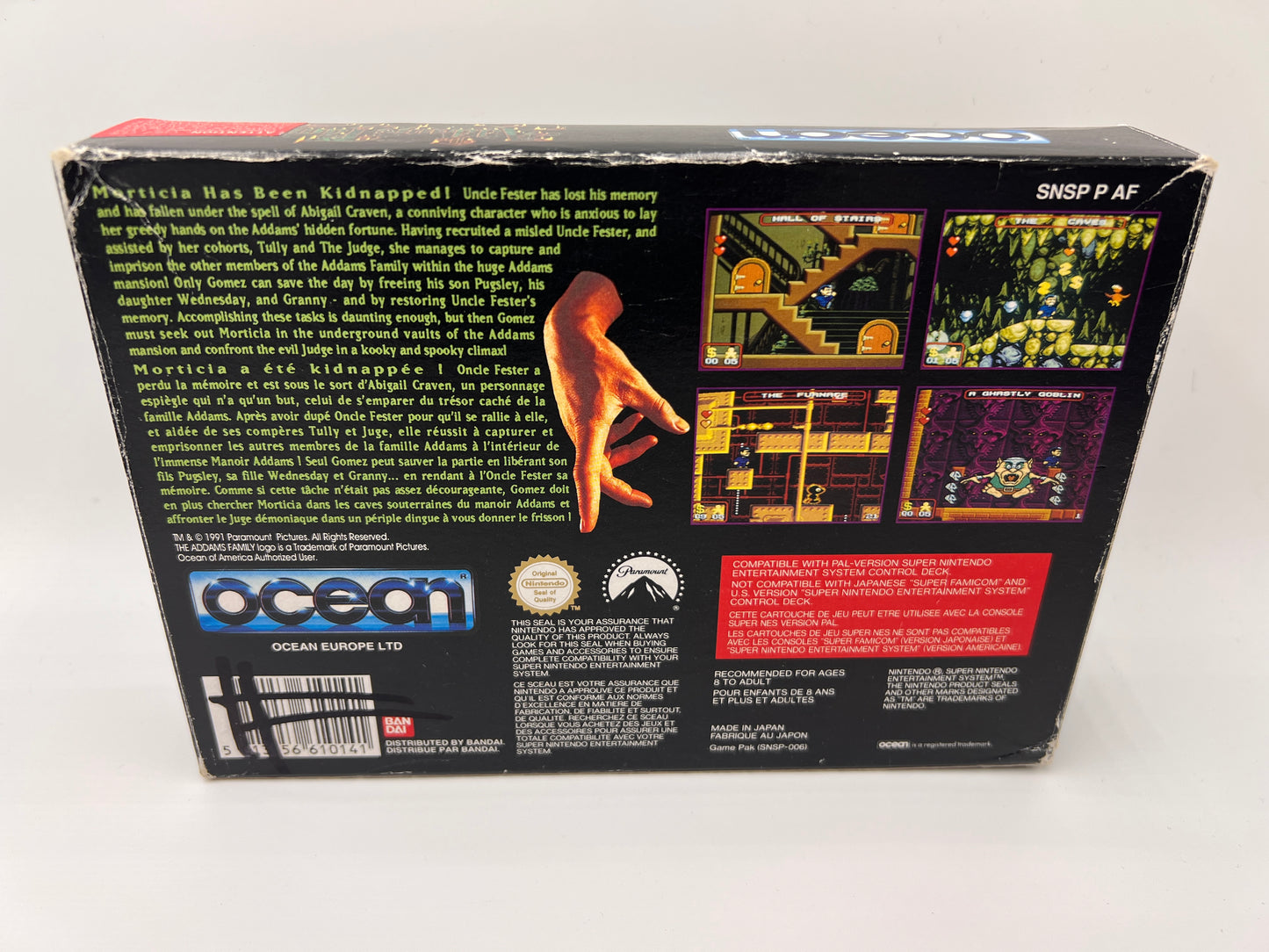 The Addams Family Super Nintendo