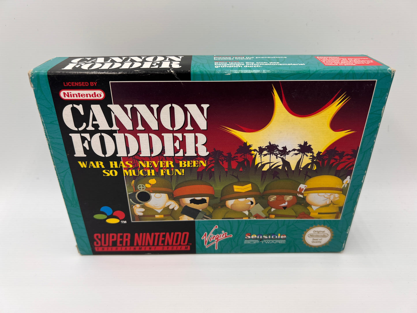 Cannon Fodder Super Nintendo
