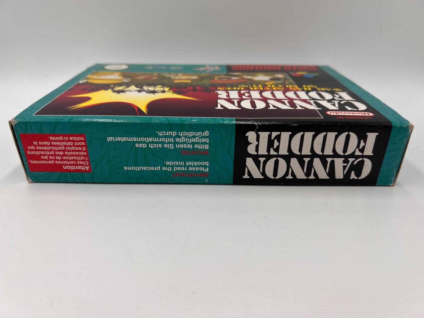 Cannon Fodder Super Nintendo