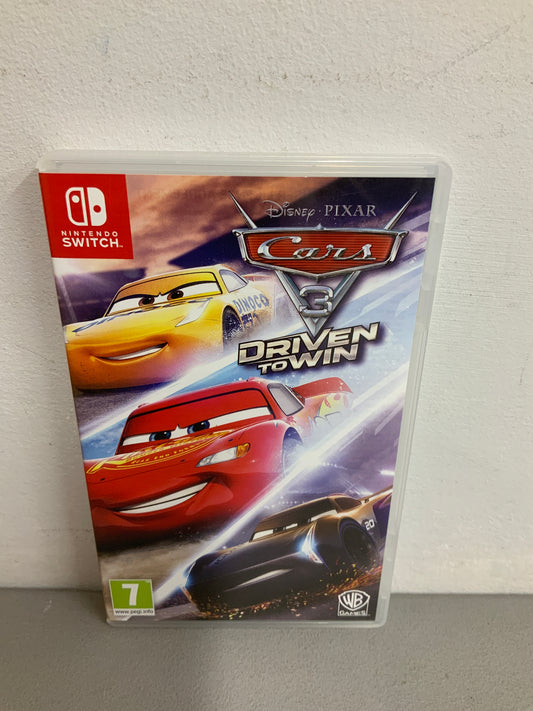 Disney Cars 3 Nintendo Switch