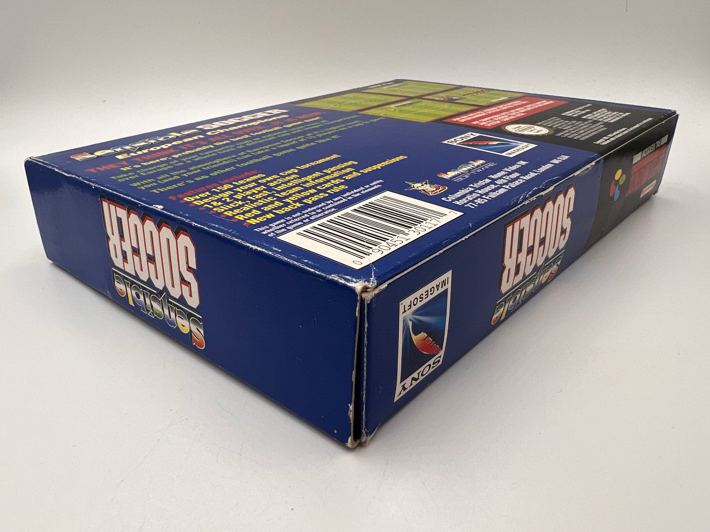 Sensible Soccer Super Nintendo