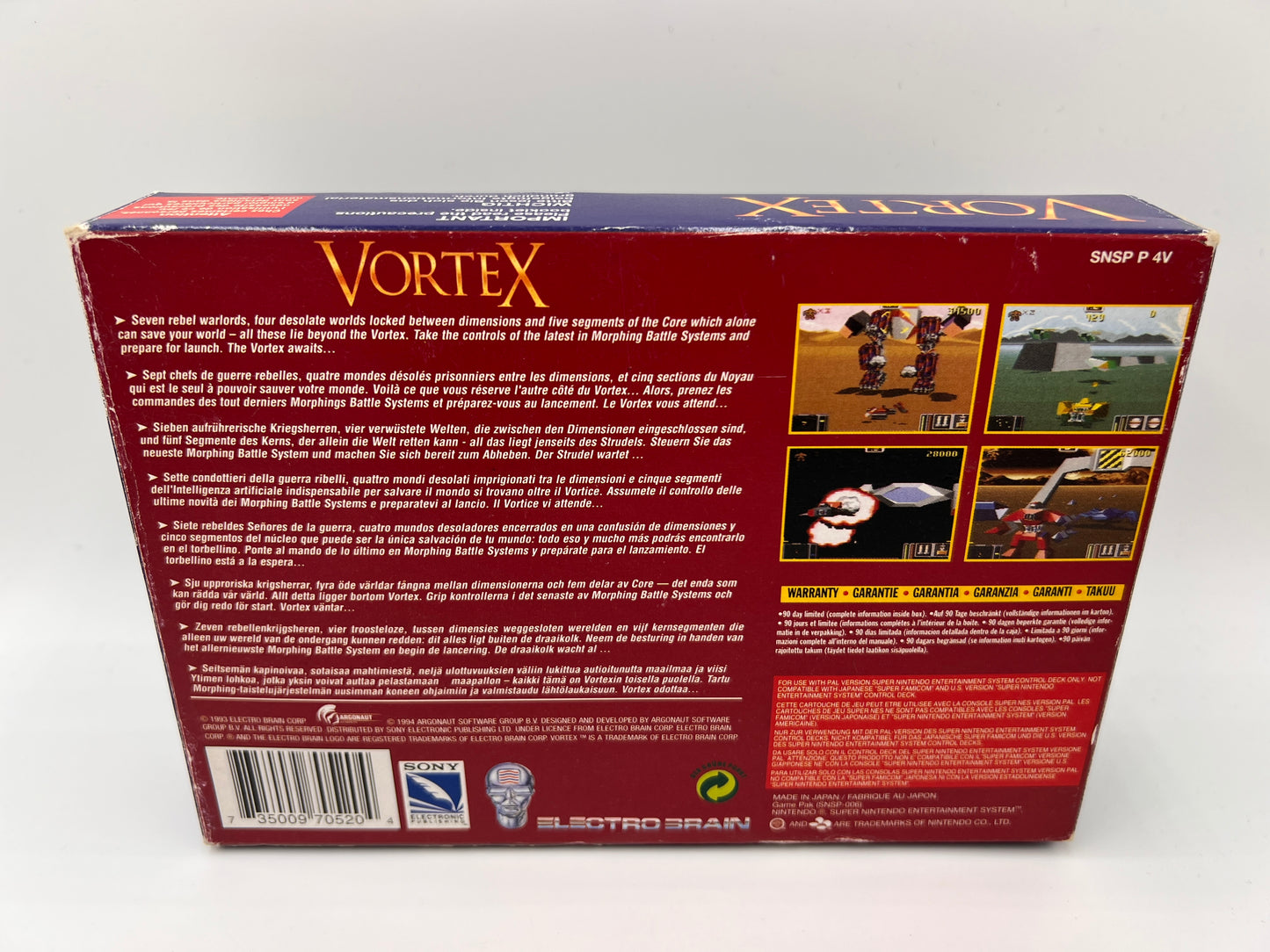 Vortex Super Nintendo