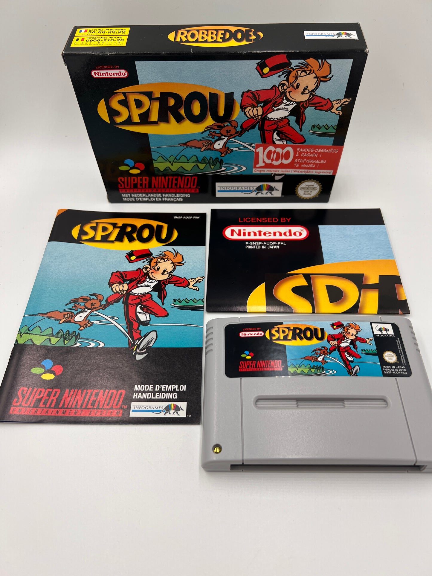 Spirou Super Nintendo