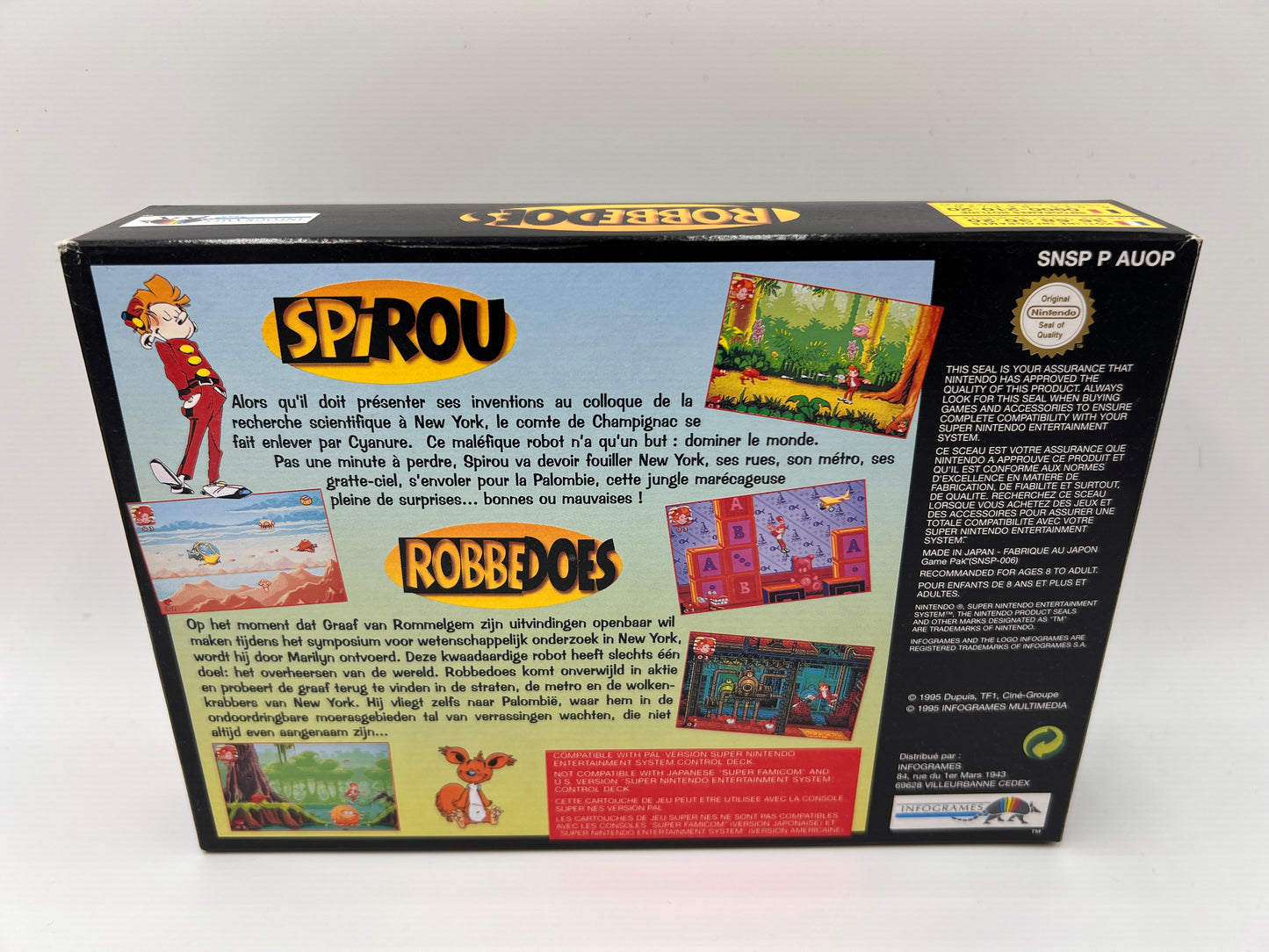 Spirou Super Nintendo