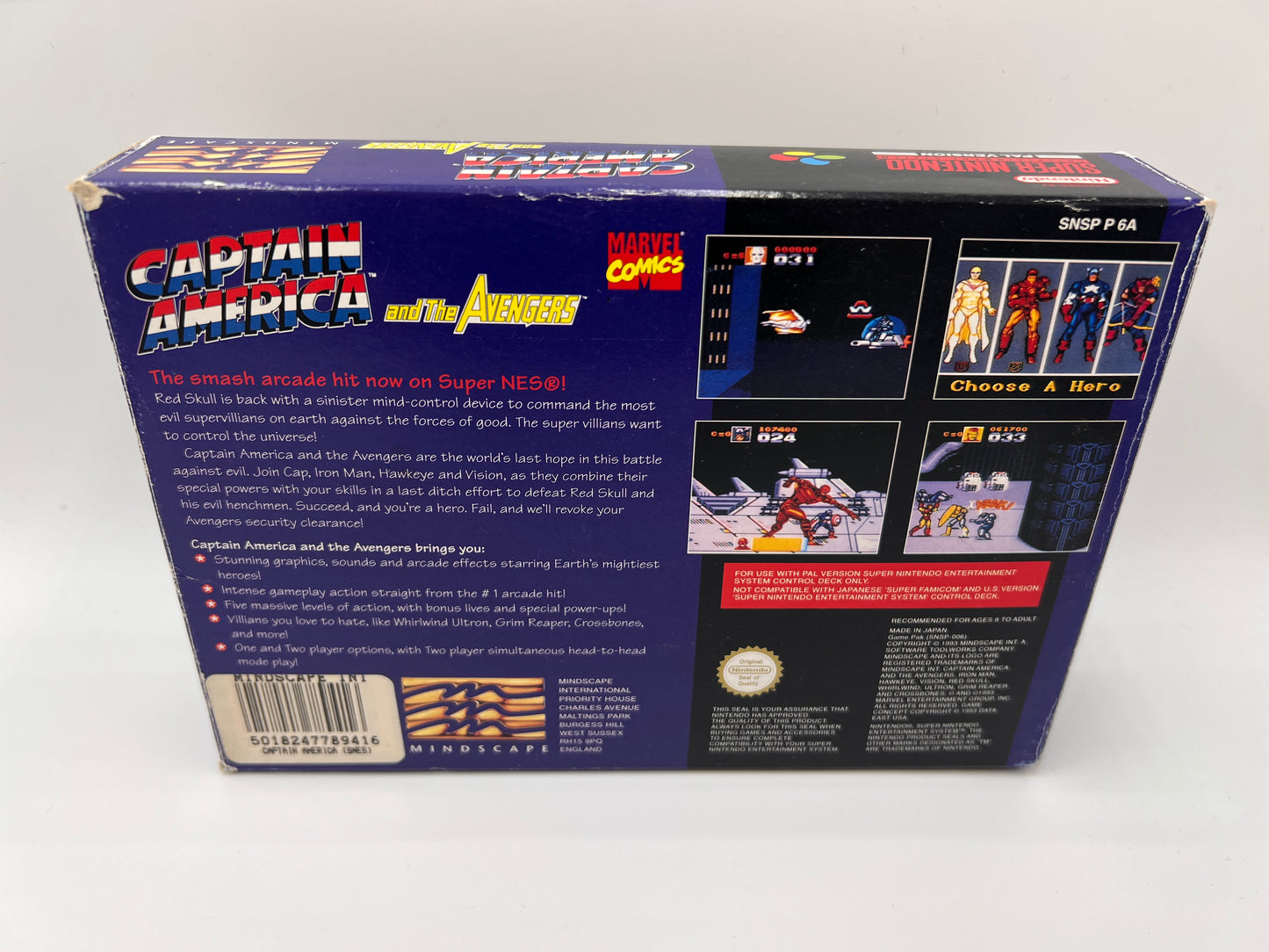 Capital America Super Nintendo