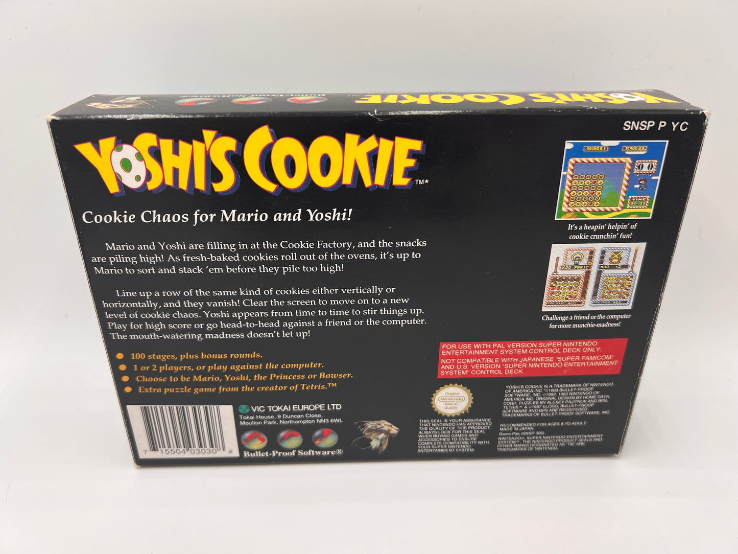 Yoshis Cookie Super Nintendo