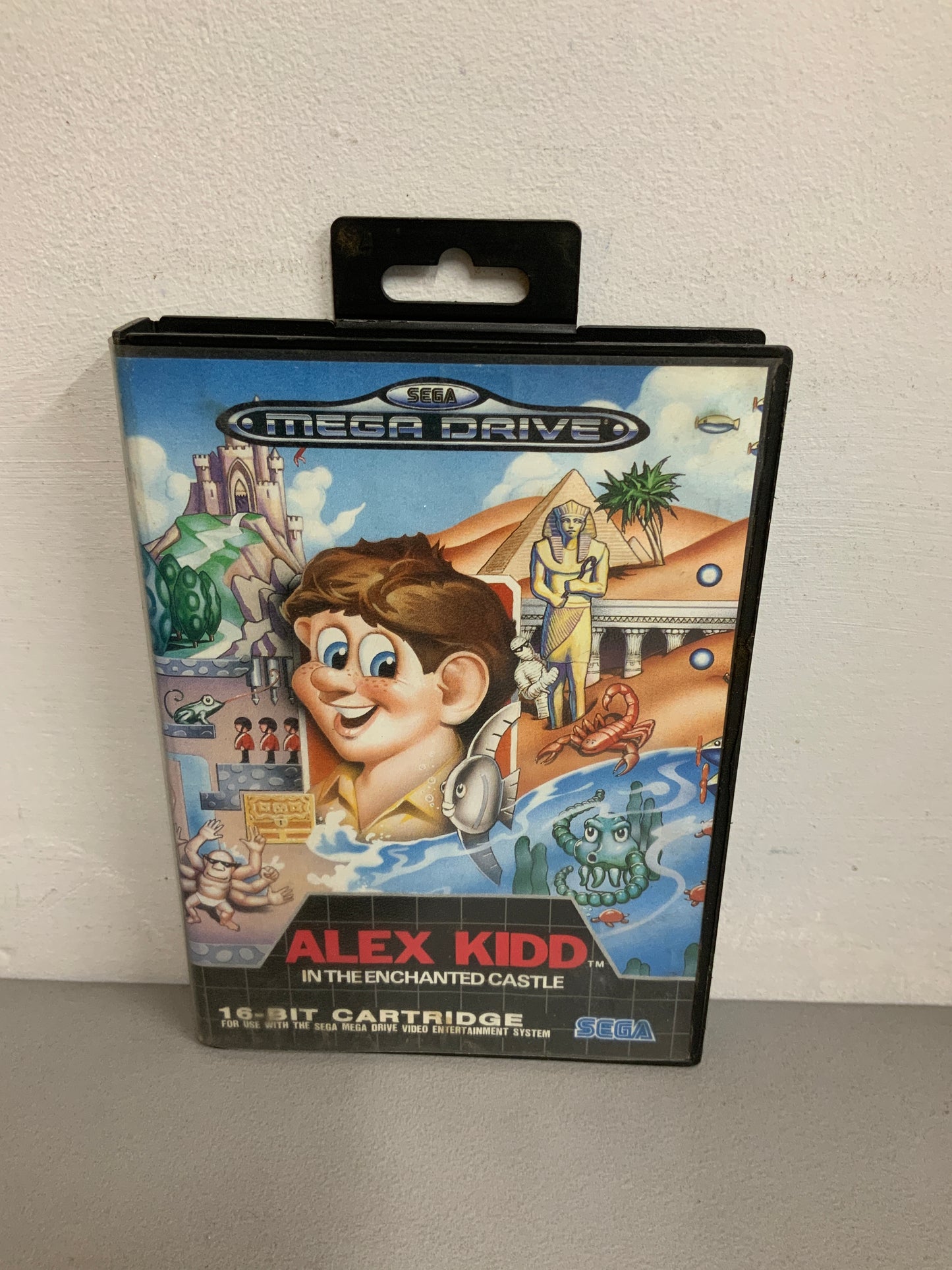 Alex Kidd Sega Mega Drive No Manual