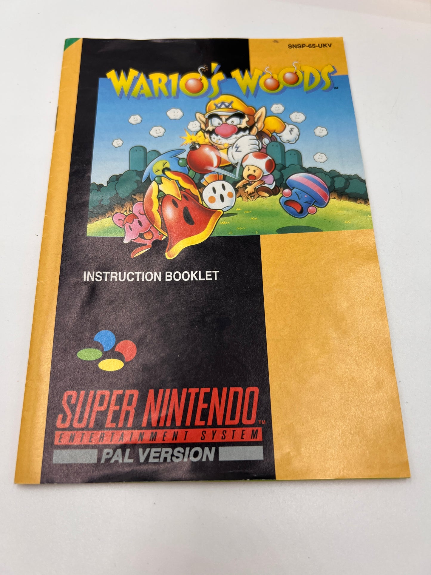 Warios Woods Super Nintendo