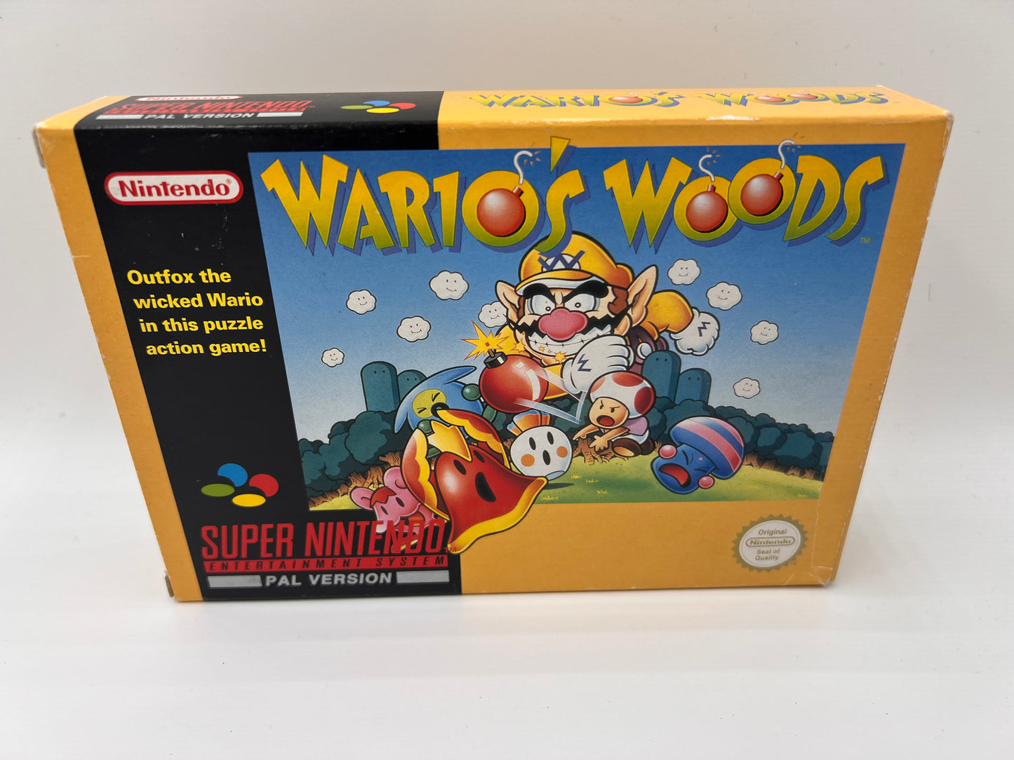 Warios Woods Super Nintendo