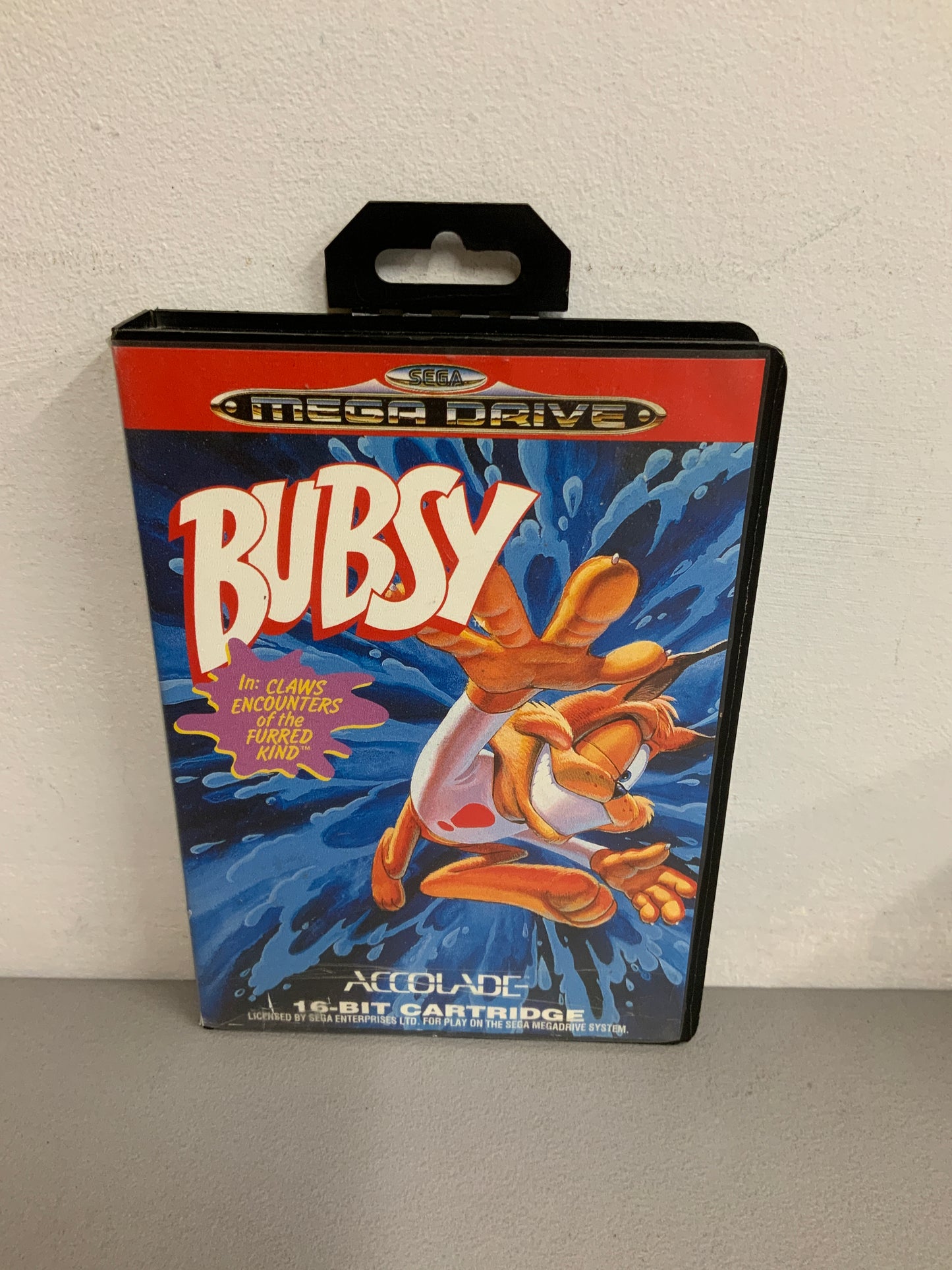 Bubsy Sega Mega Drive