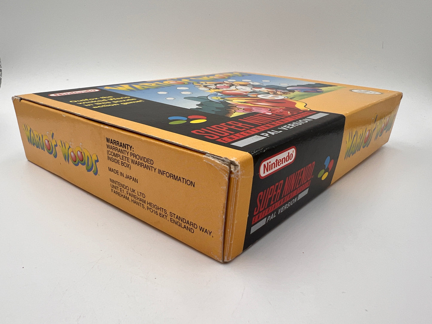 Warios Woods Super Nintendo