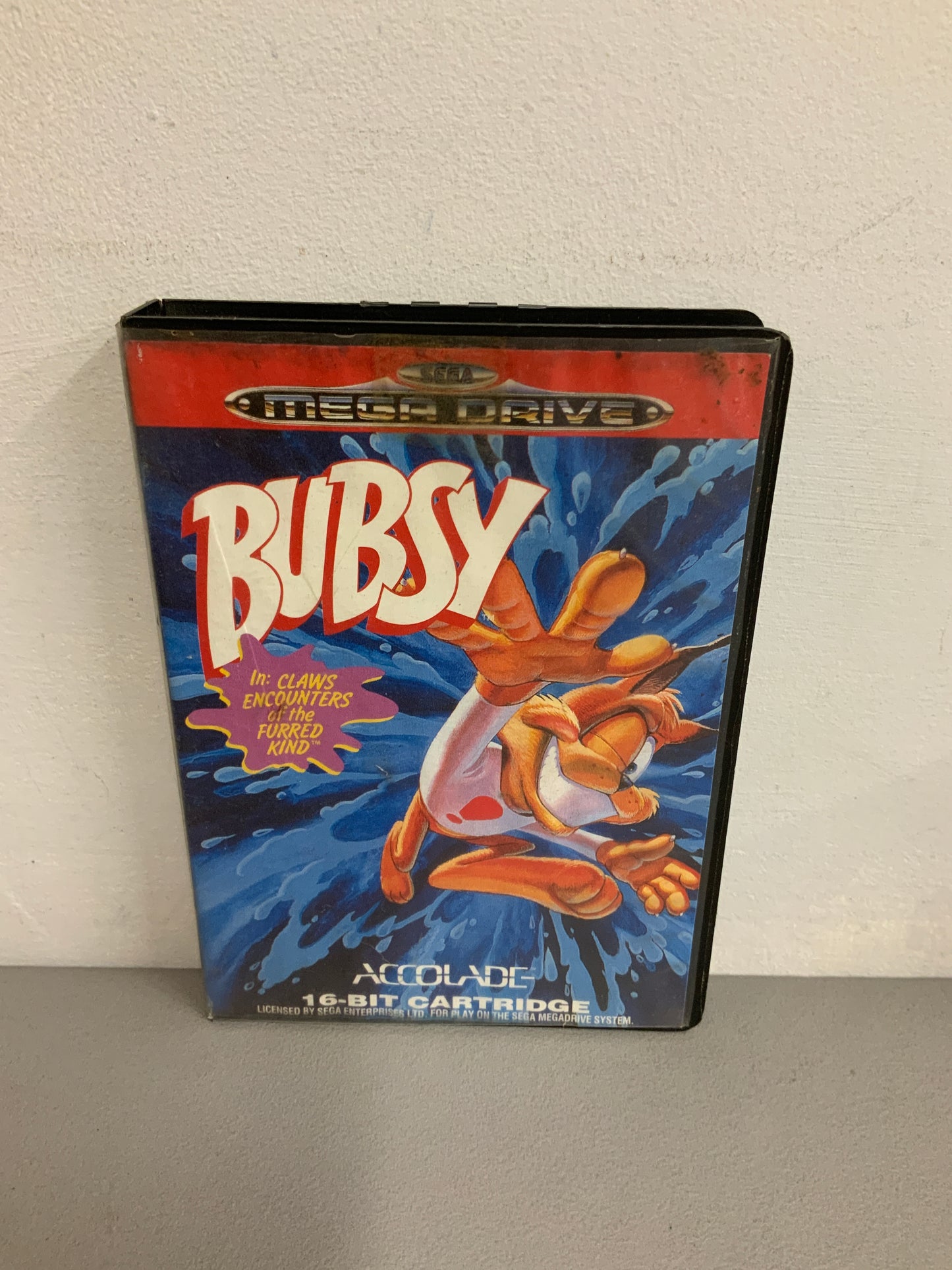 Bubsy  Sega Mega Drive No Manual