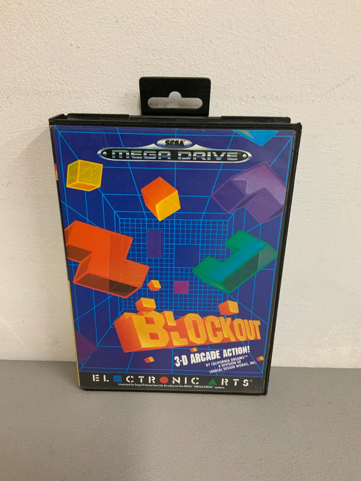 Blockout Sega Mega Drive
