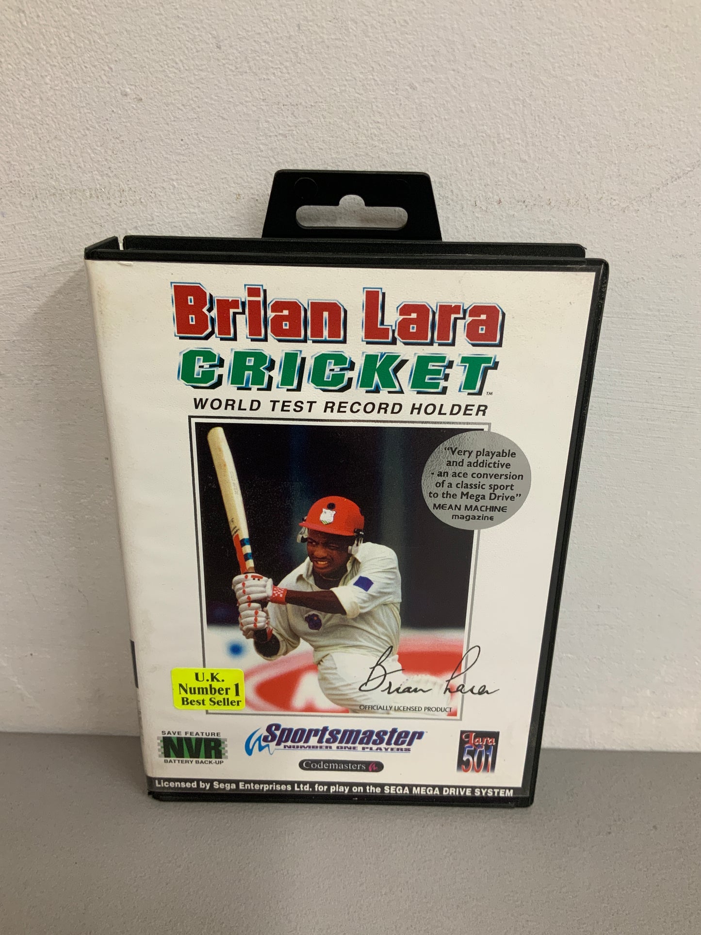 Brian Lara Cricket Sega Mega Drive