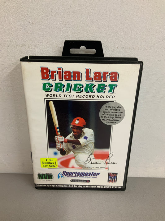 Brian Lara Cricket Sega Mega Drive