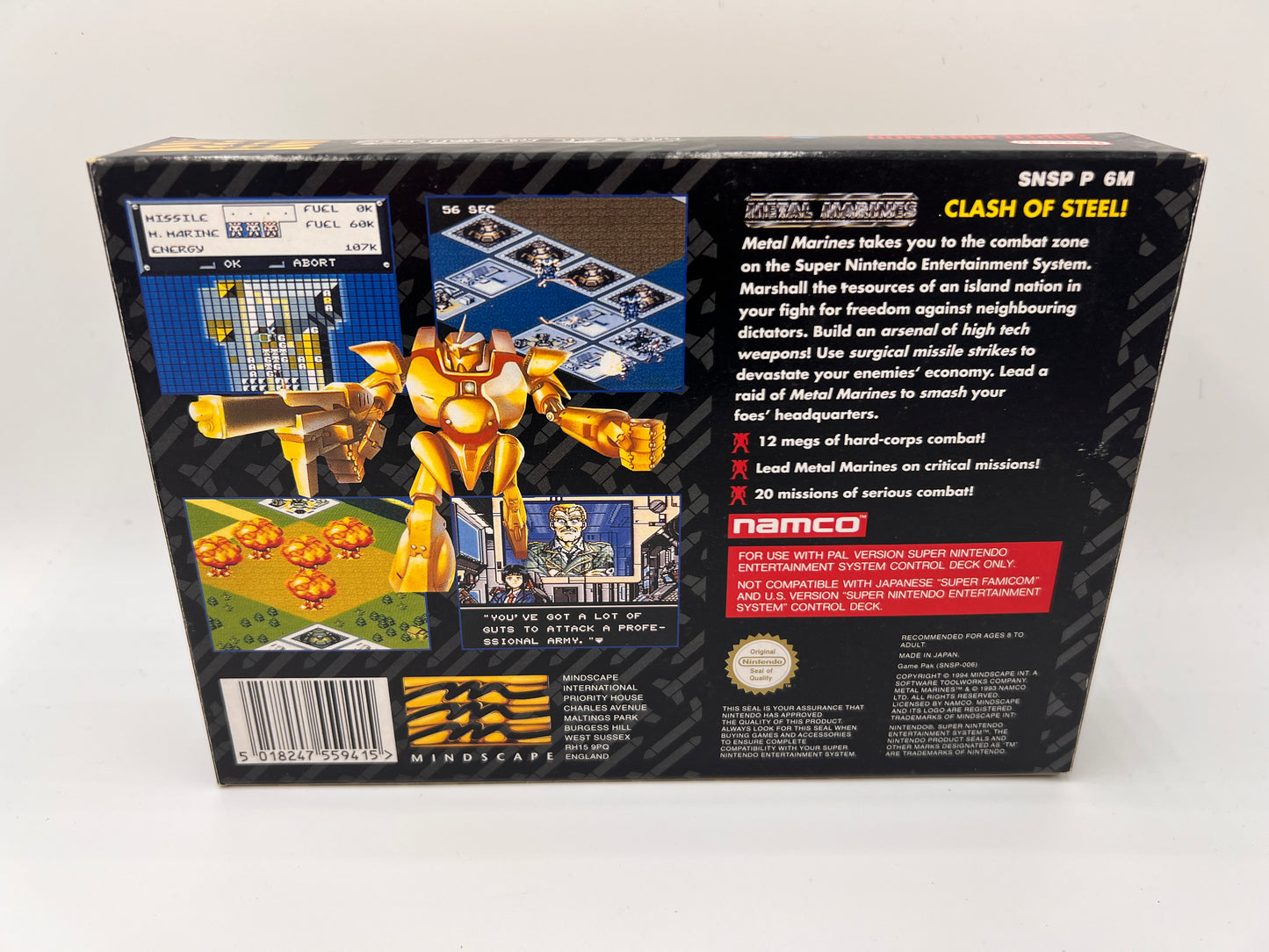 Metal Marines Super Nintendo