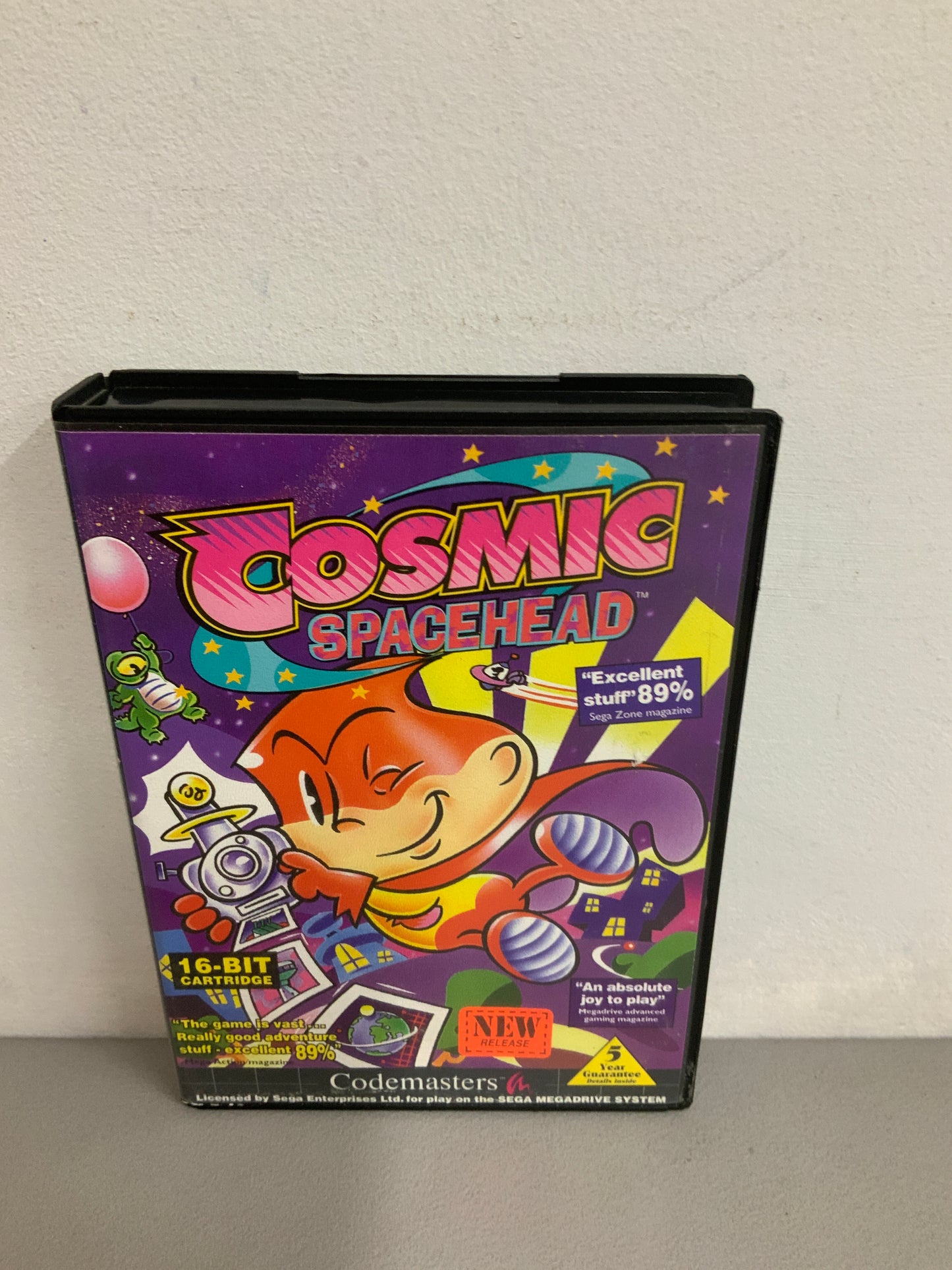 Cosmic Spacehead Sega Mega Drive