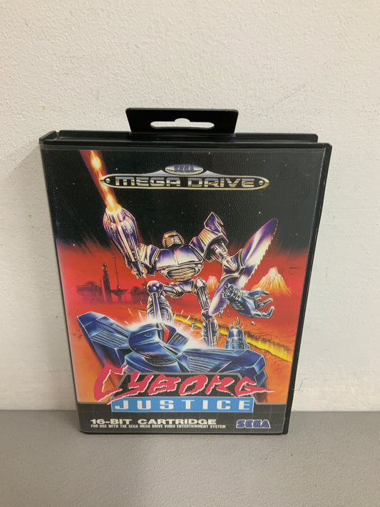 Cyborg Justice Sega Mega Drive