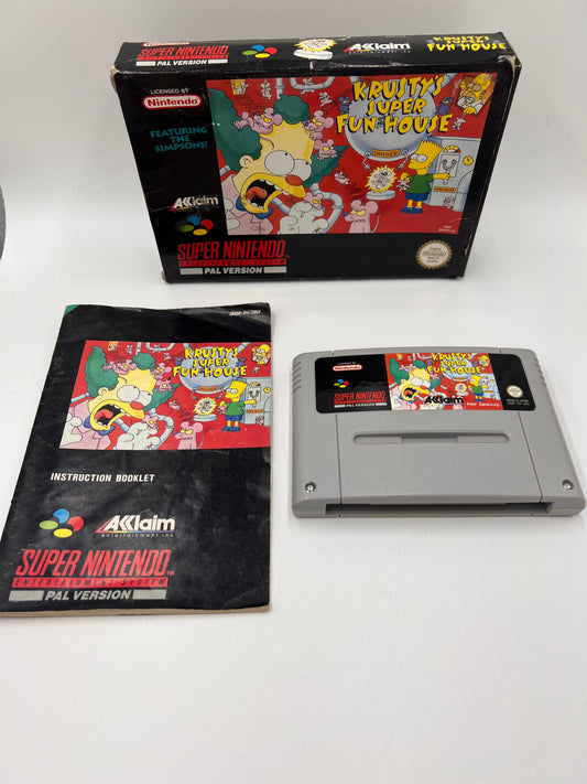 Krustys Super Fun House Super Nintendo