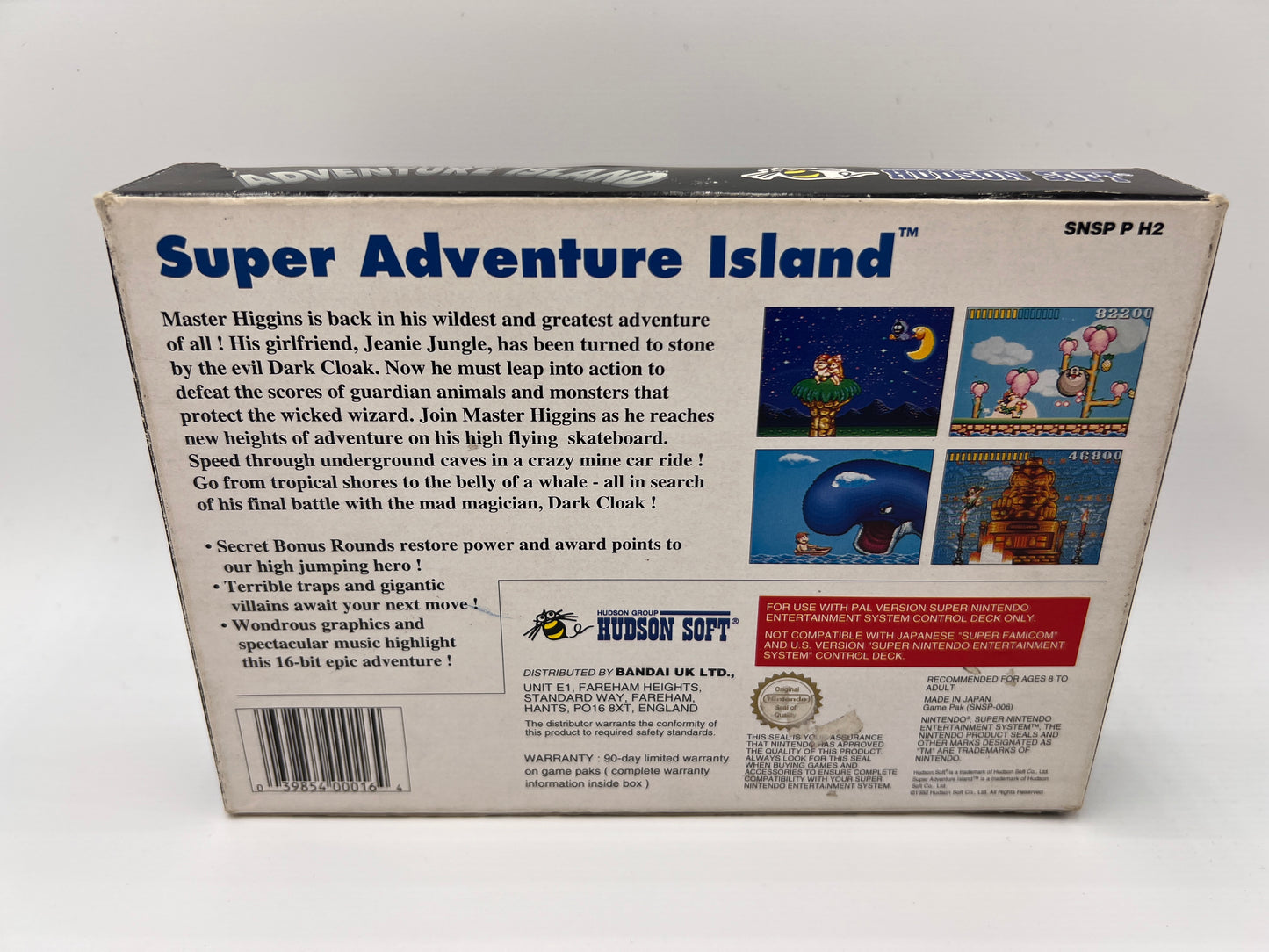 Super Adventure Island Super Nintendo