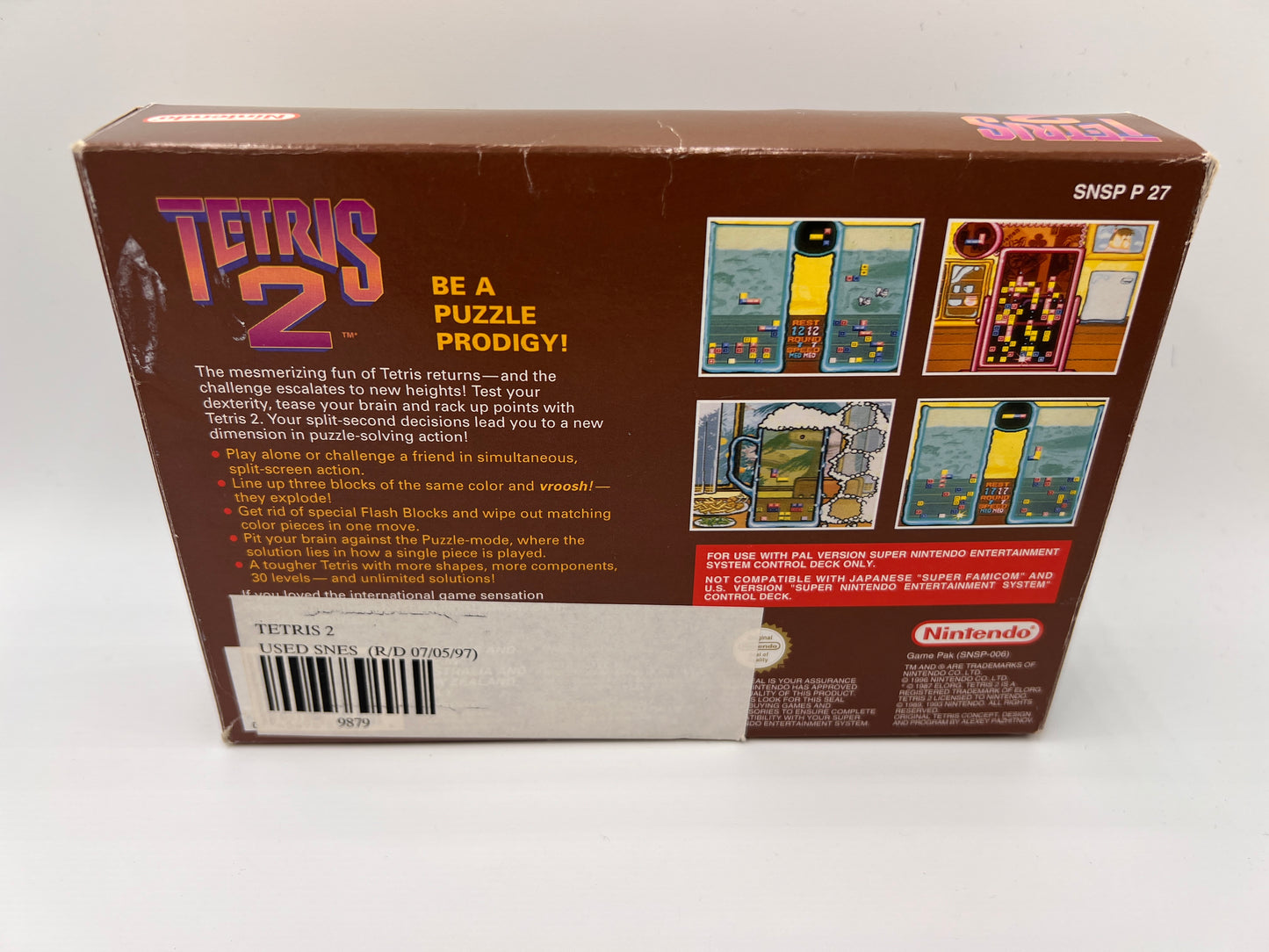 Tetris 2 Super Nintendo
