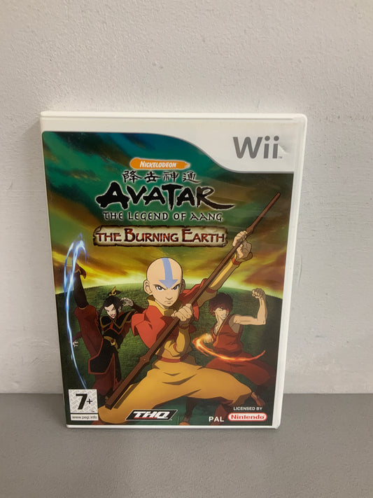 Avatar The Burning Earth Nintendo Wii