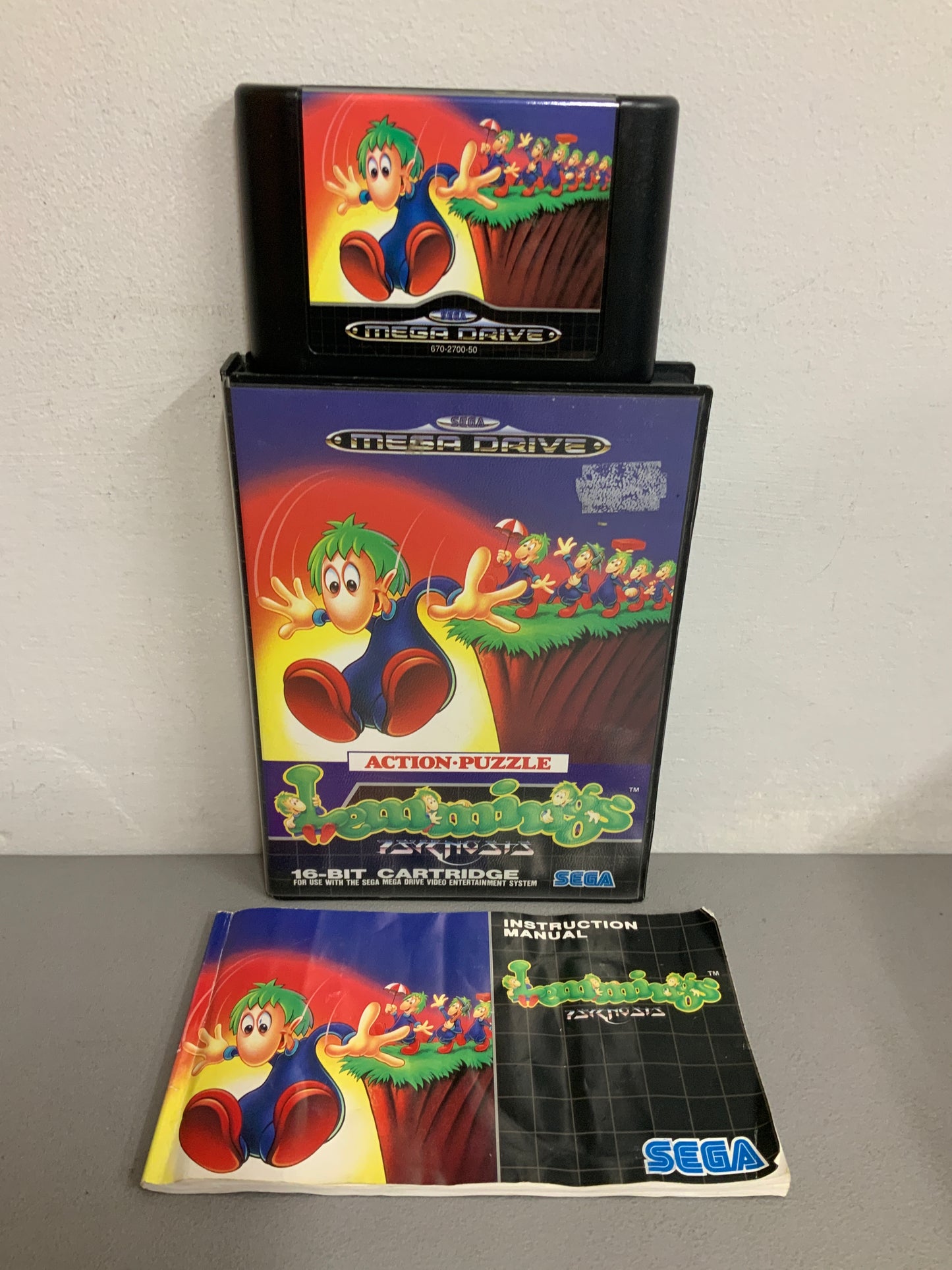 Lemmings Sega Mega Drive