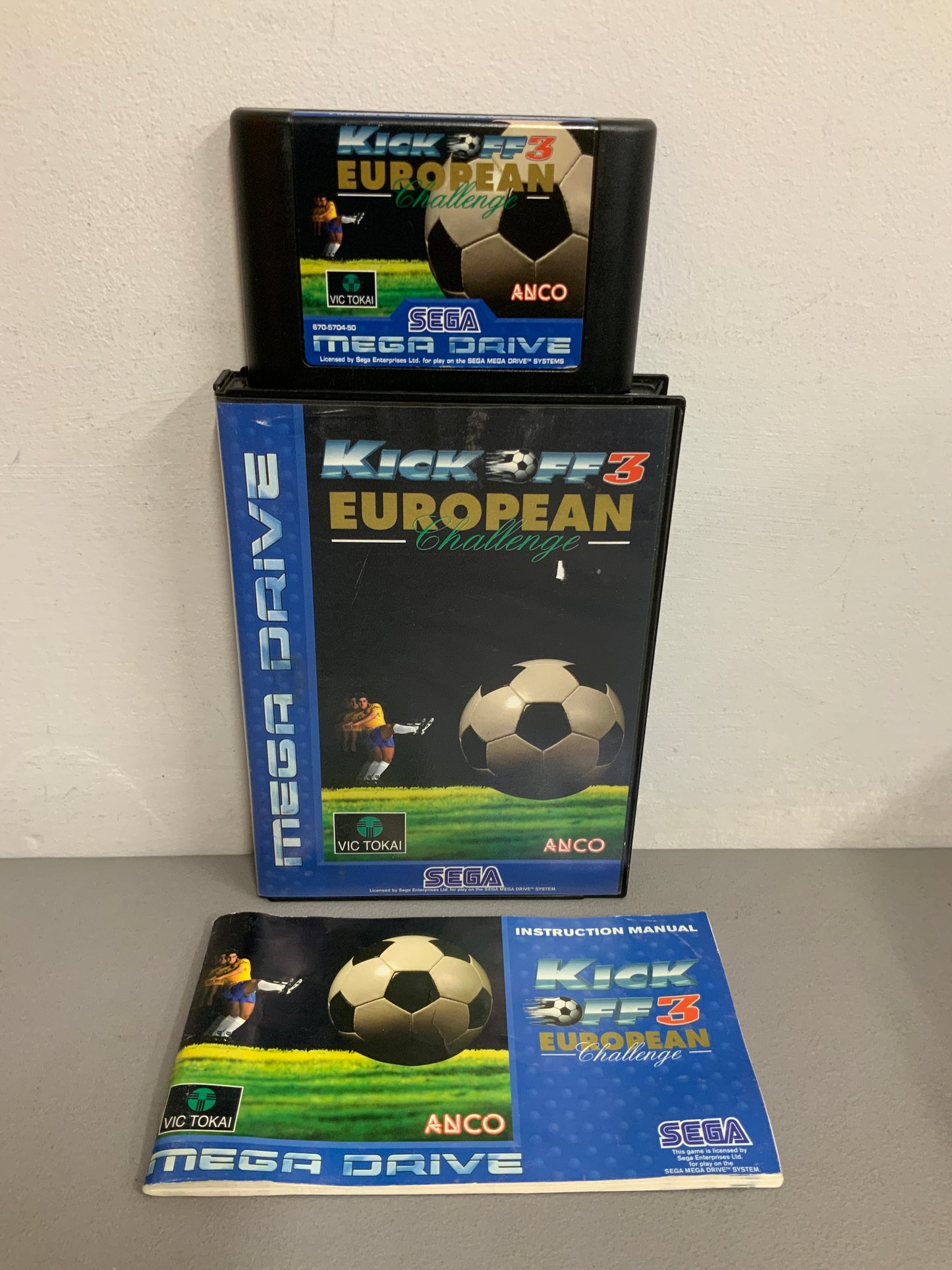 Kick Off 3 European Challenge Sega Mega Drive