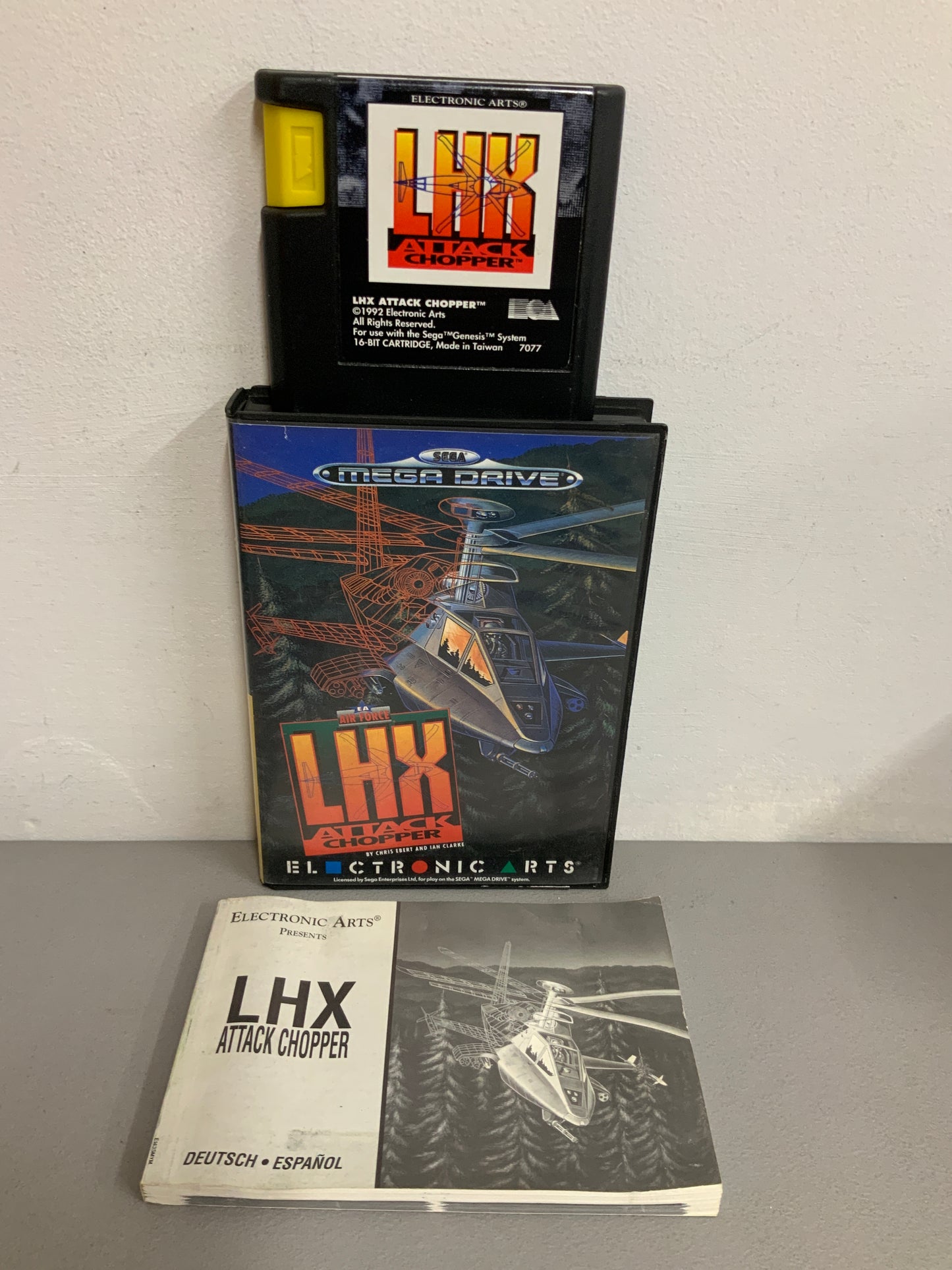 Lux Attack Chopper Sega Mega Drive