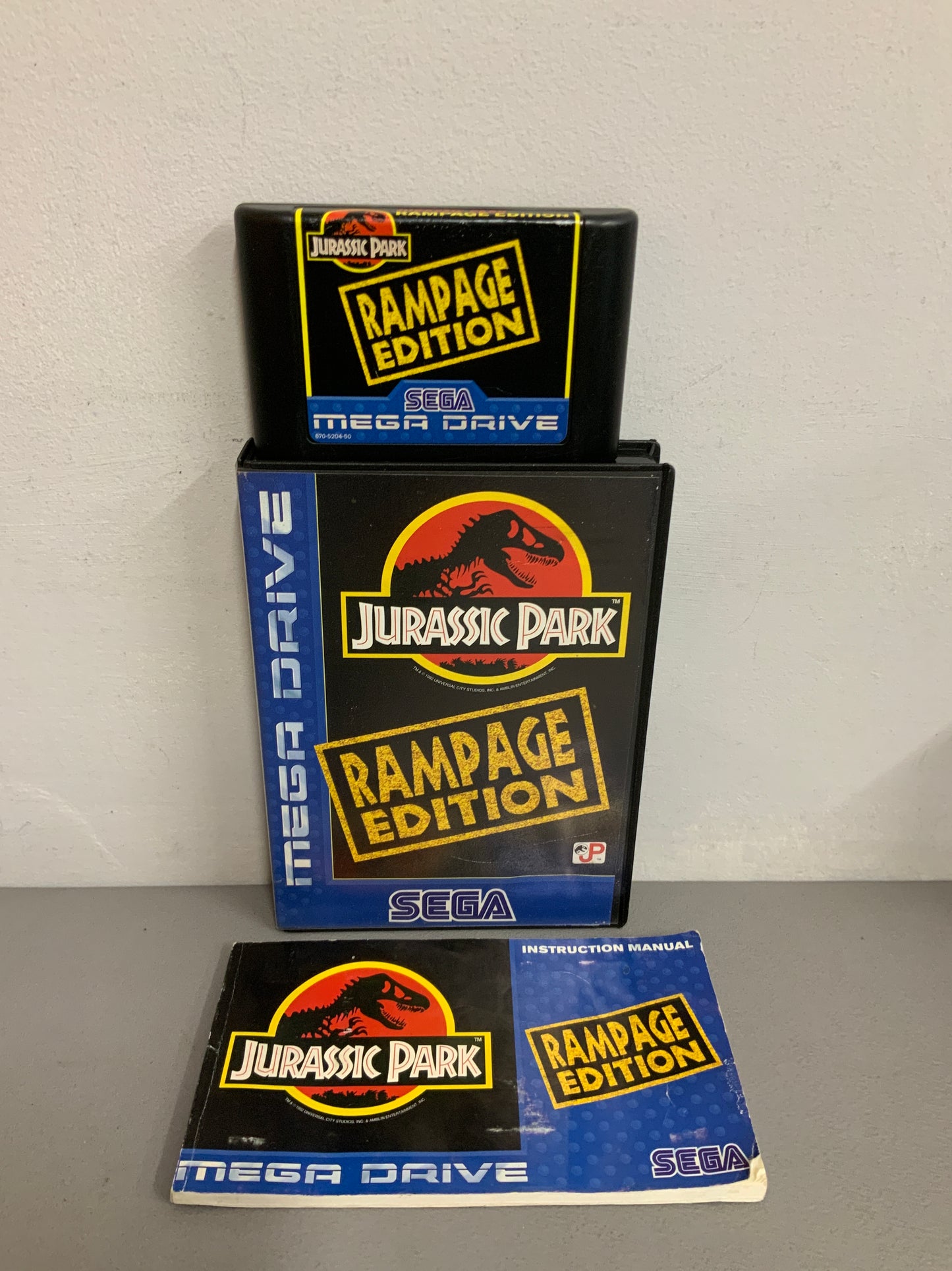 Jurassic Park Rampage Edition Sega Mega Drive