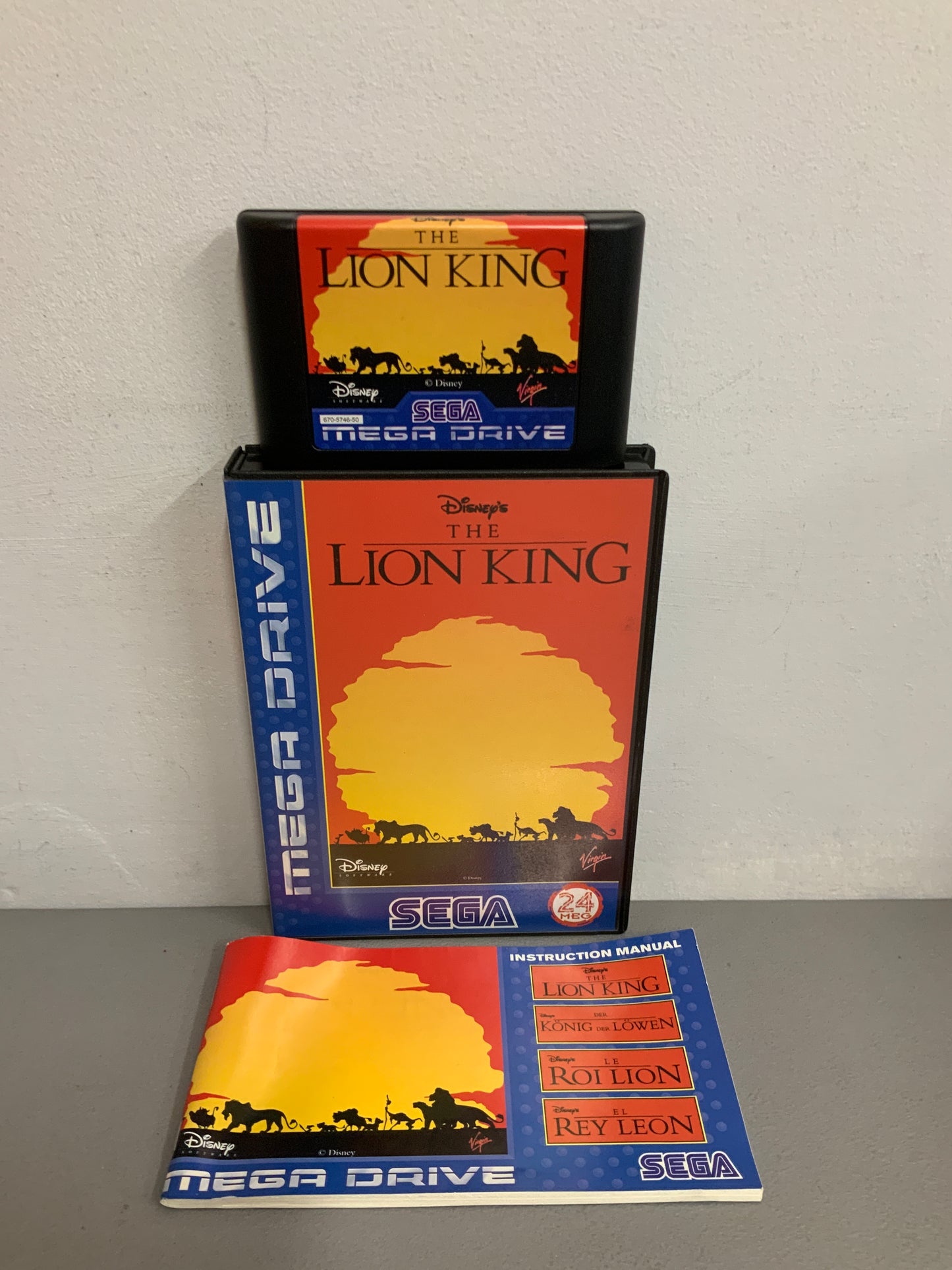 The Lion King Sega Mega Drive