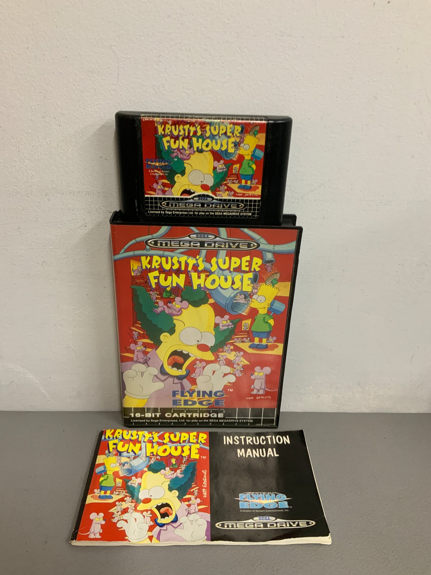 Krustys Super Fun House Sega Mega Drive