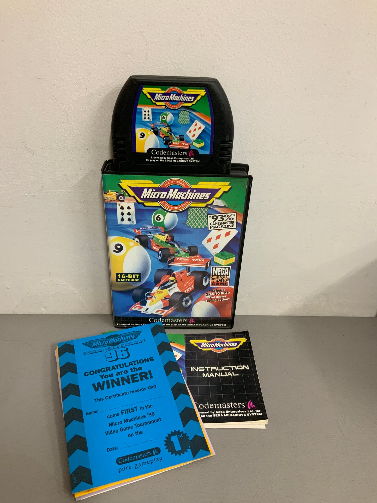 Micro Machines Sega Mega Drive