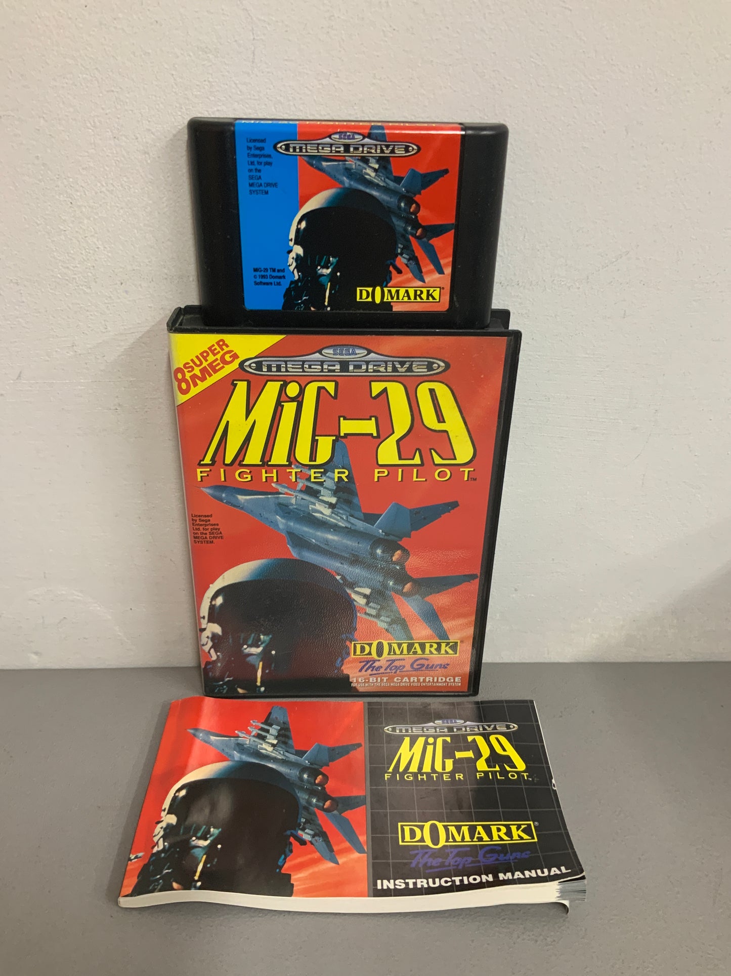 Mig-29 Fighter Pilot Sega Mega Drive