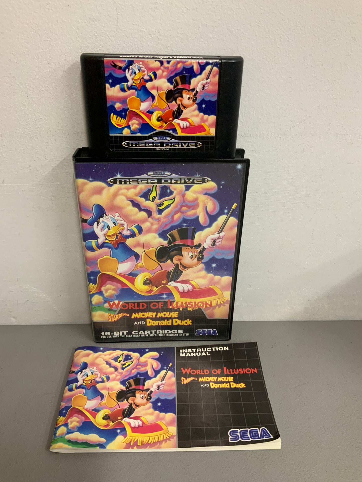 World Of Illusion Sega Mega Drive