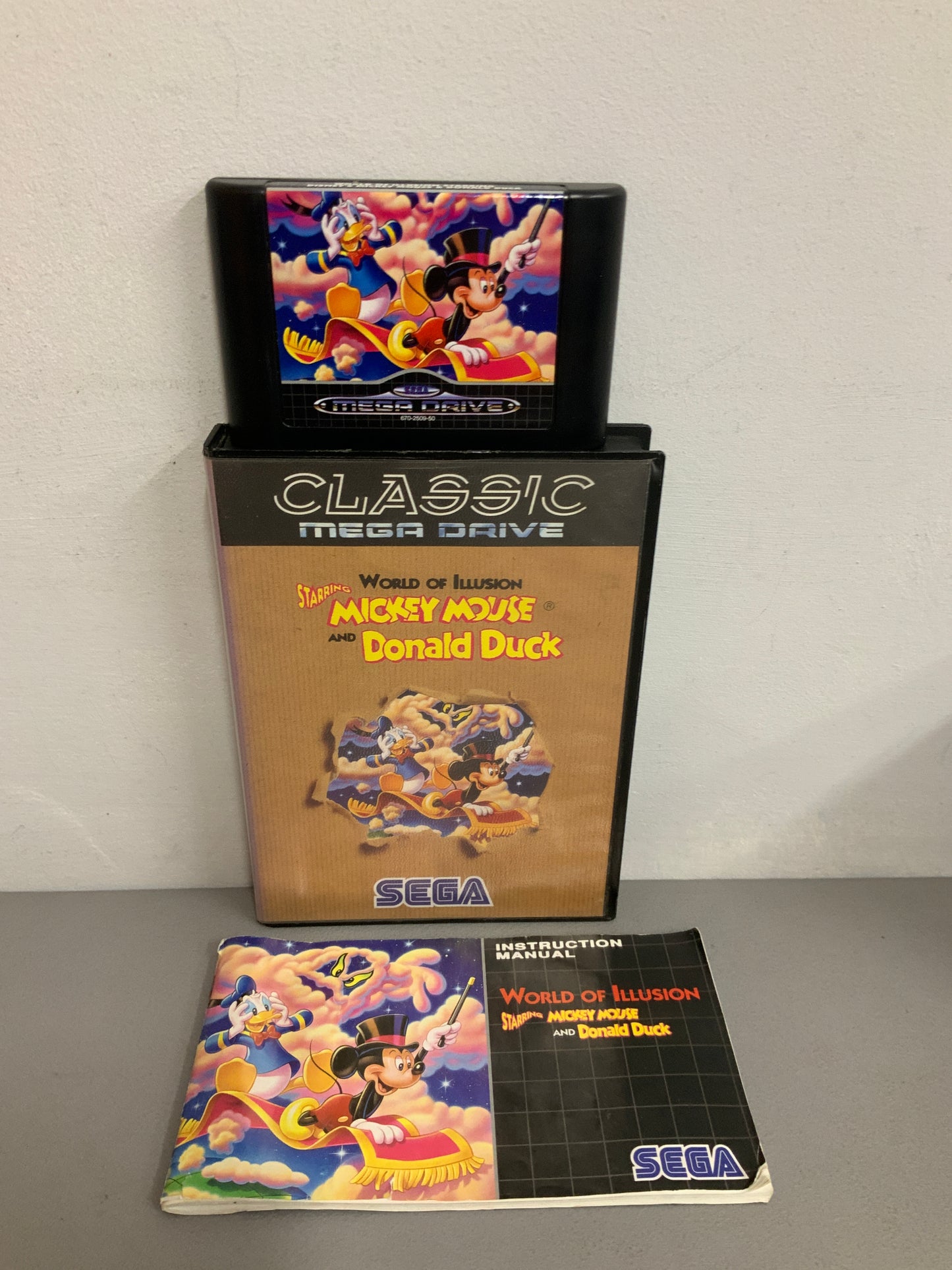 World Of Illusion Classic Sega Mega Drive