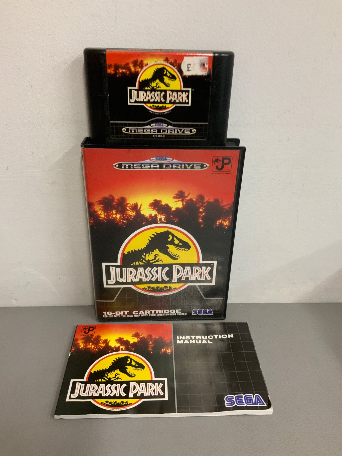 Jurassic Park Sega Mega Drive